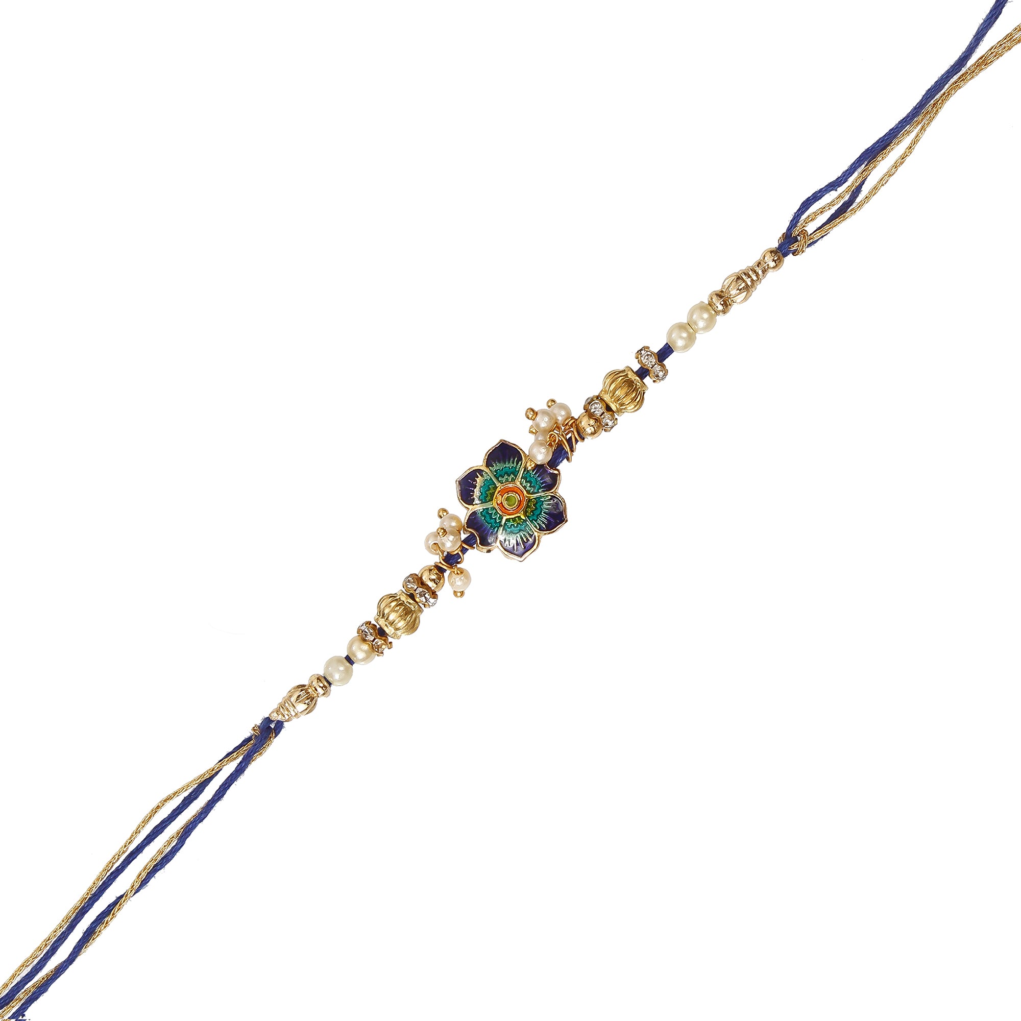 Designer Meenakari Rakhi 1