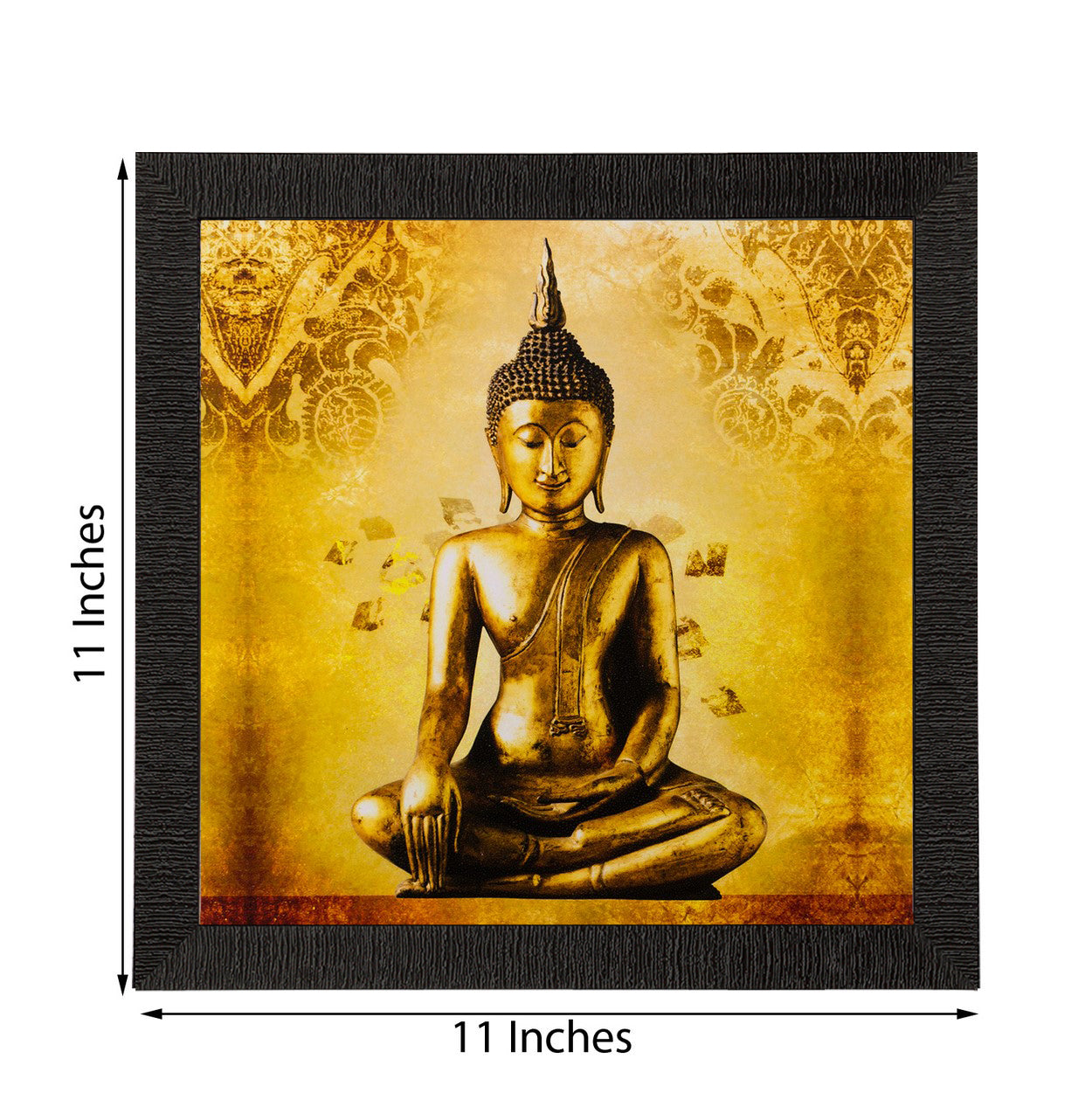 Meditating Buddha Painting Digital Printed Religious Wall Art 3