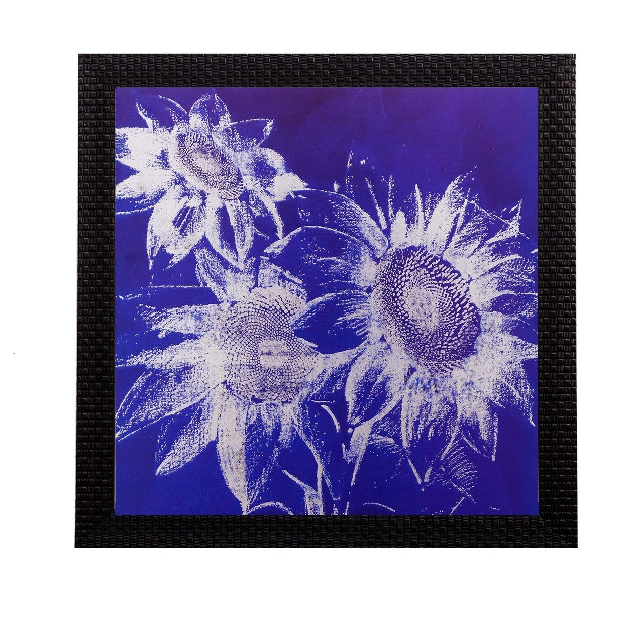 Abstract Sunflower Matt Textured UV Art Painting