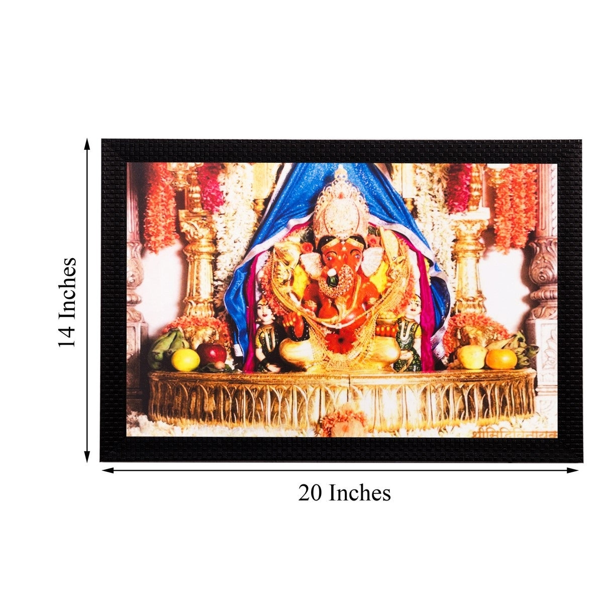 lord Ganesha Matt Textured UV Art Painting 2
