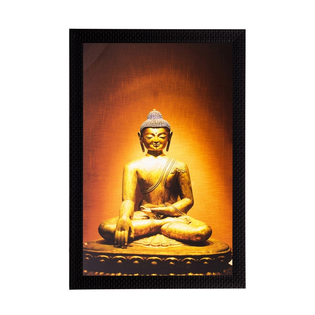 Spiritual Lord Buddha Matt Textured UV Art Painting