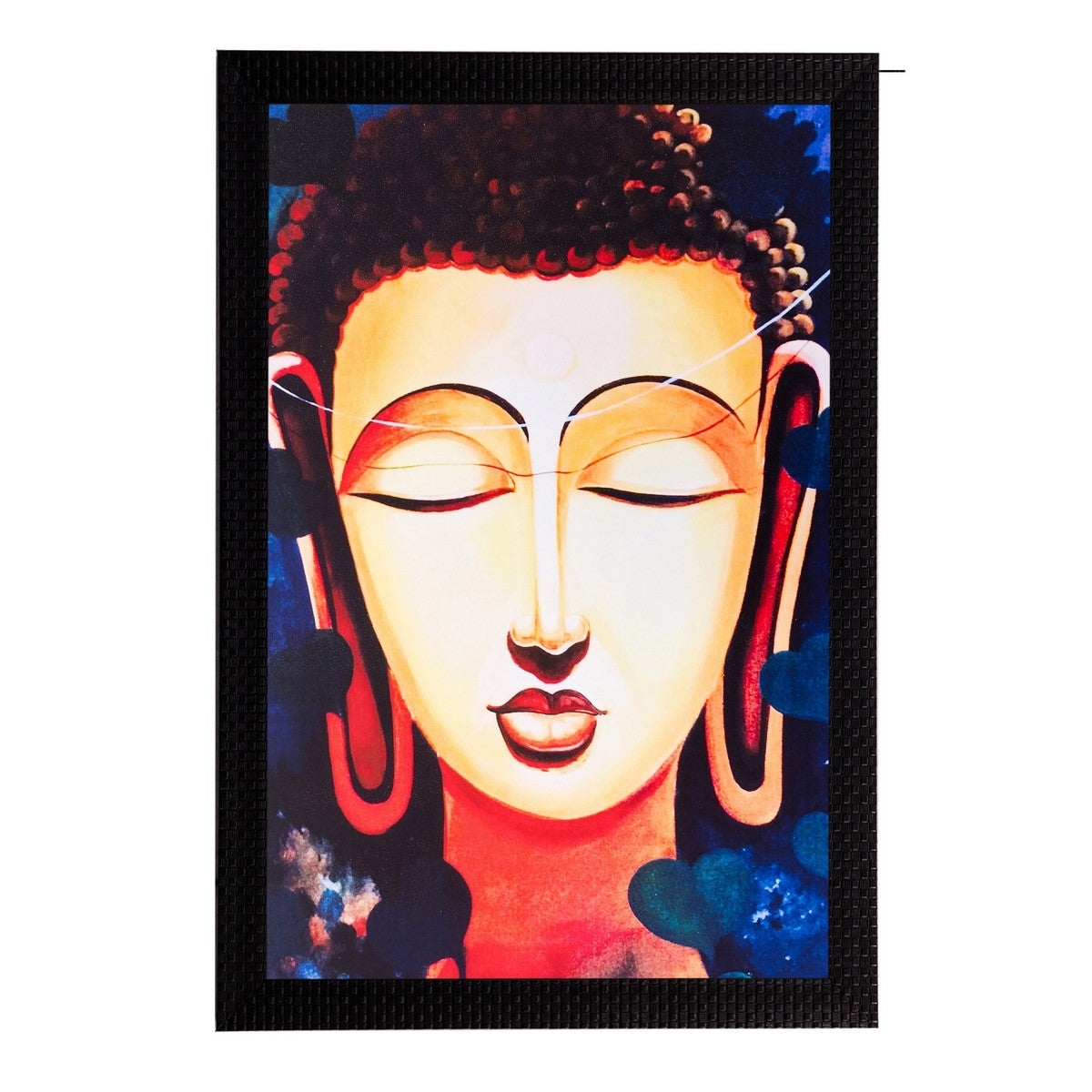 Lord Buddha Matt Textured UV Art Painting