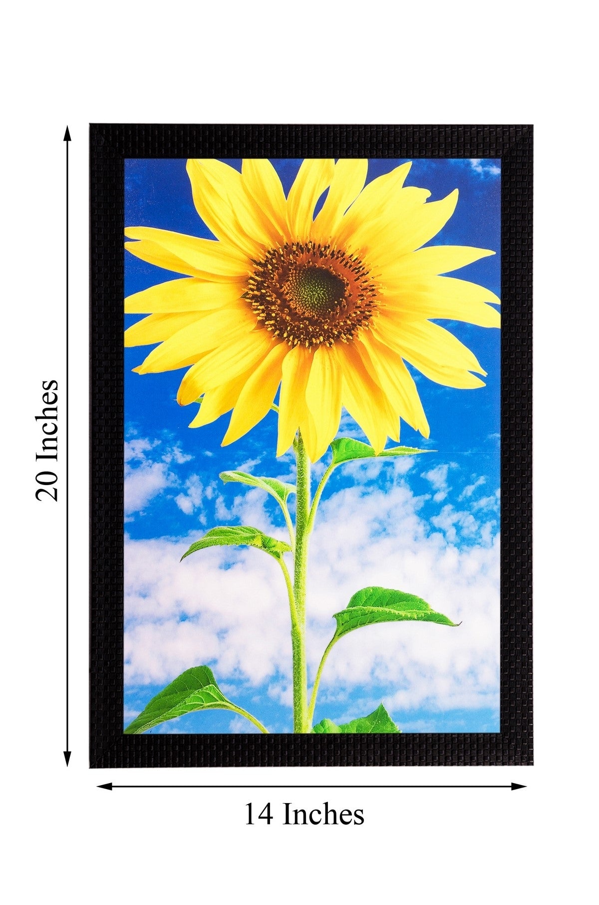 Sunflower Matt Textured UV Art Painting 2