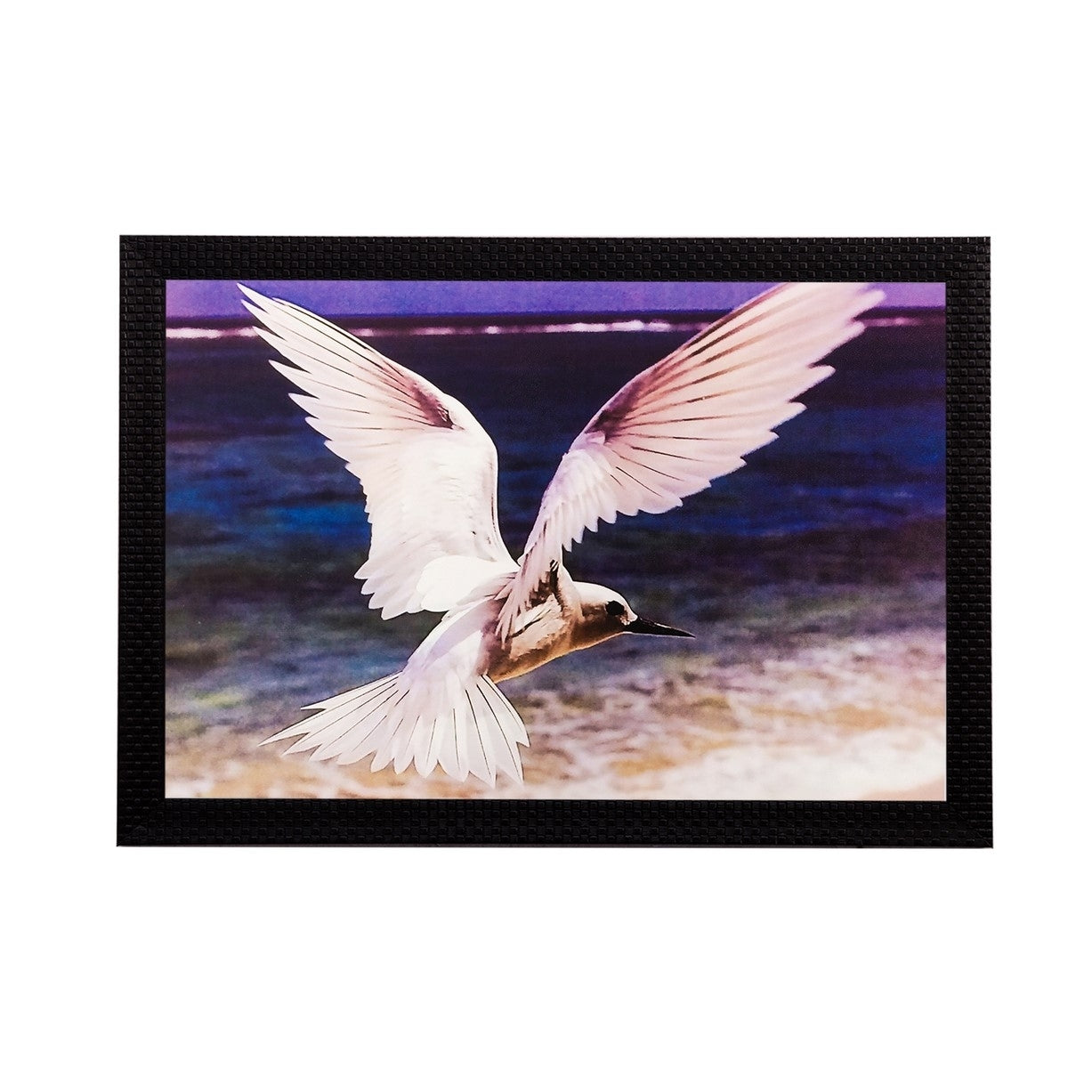 Flying Bird Matt Textured UV Art Painting