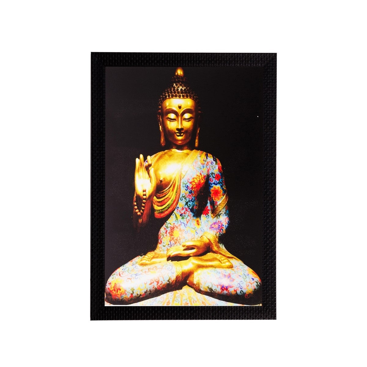 Spiritual Buddha Matt Textured UV Art Painting