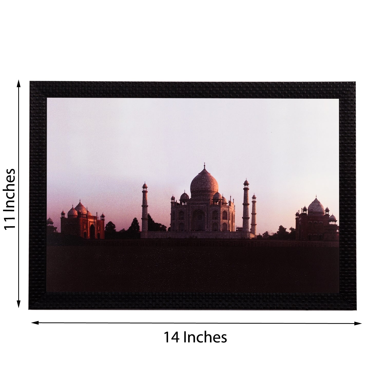 Taj Mahal Satin Matt Texture UV Art Painting 2
