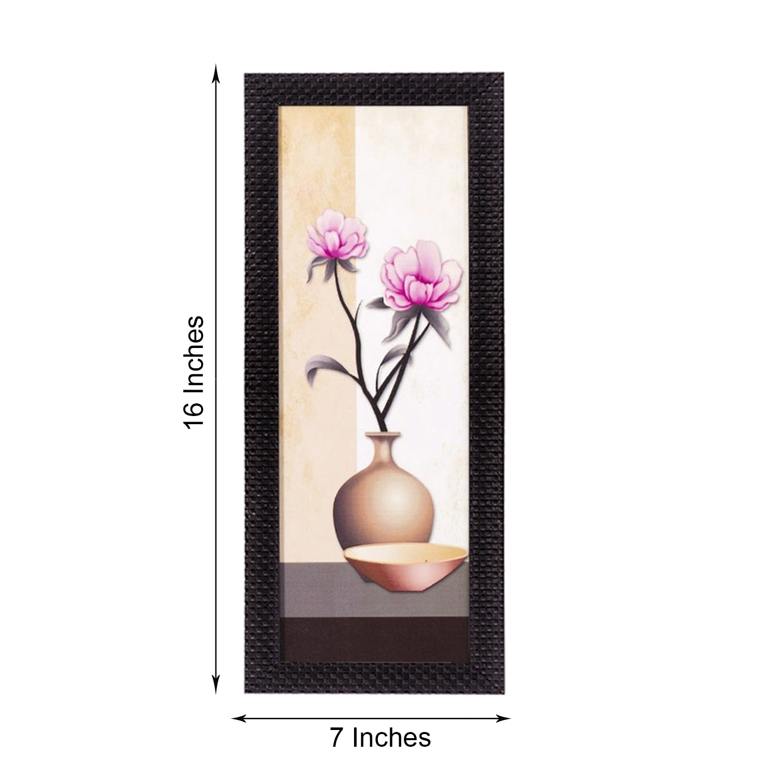 Abstract Vase Satin Matt Texture UV Art Painting 1