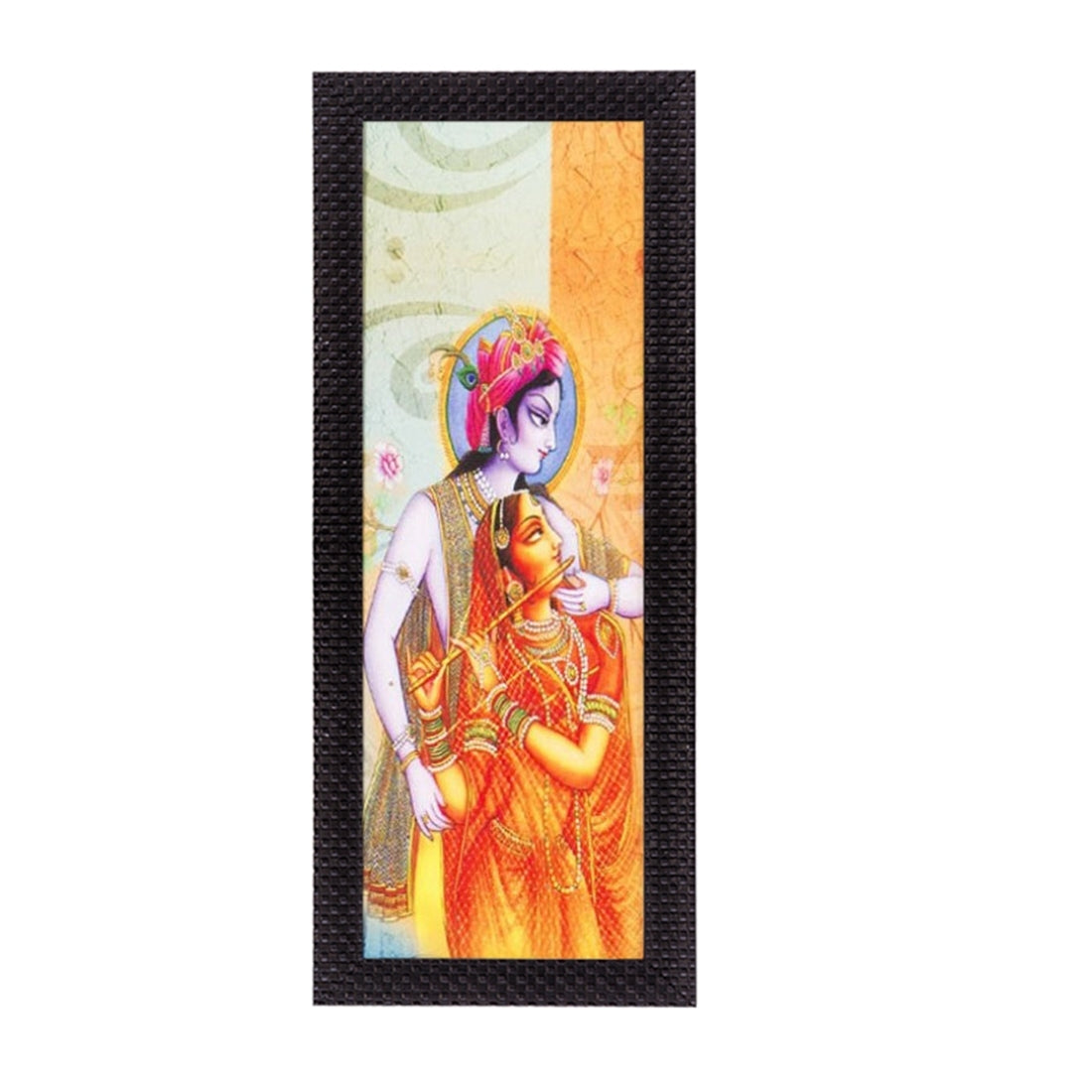 Lord Radha & Krishna Satin Matt Texture UV Art Painting