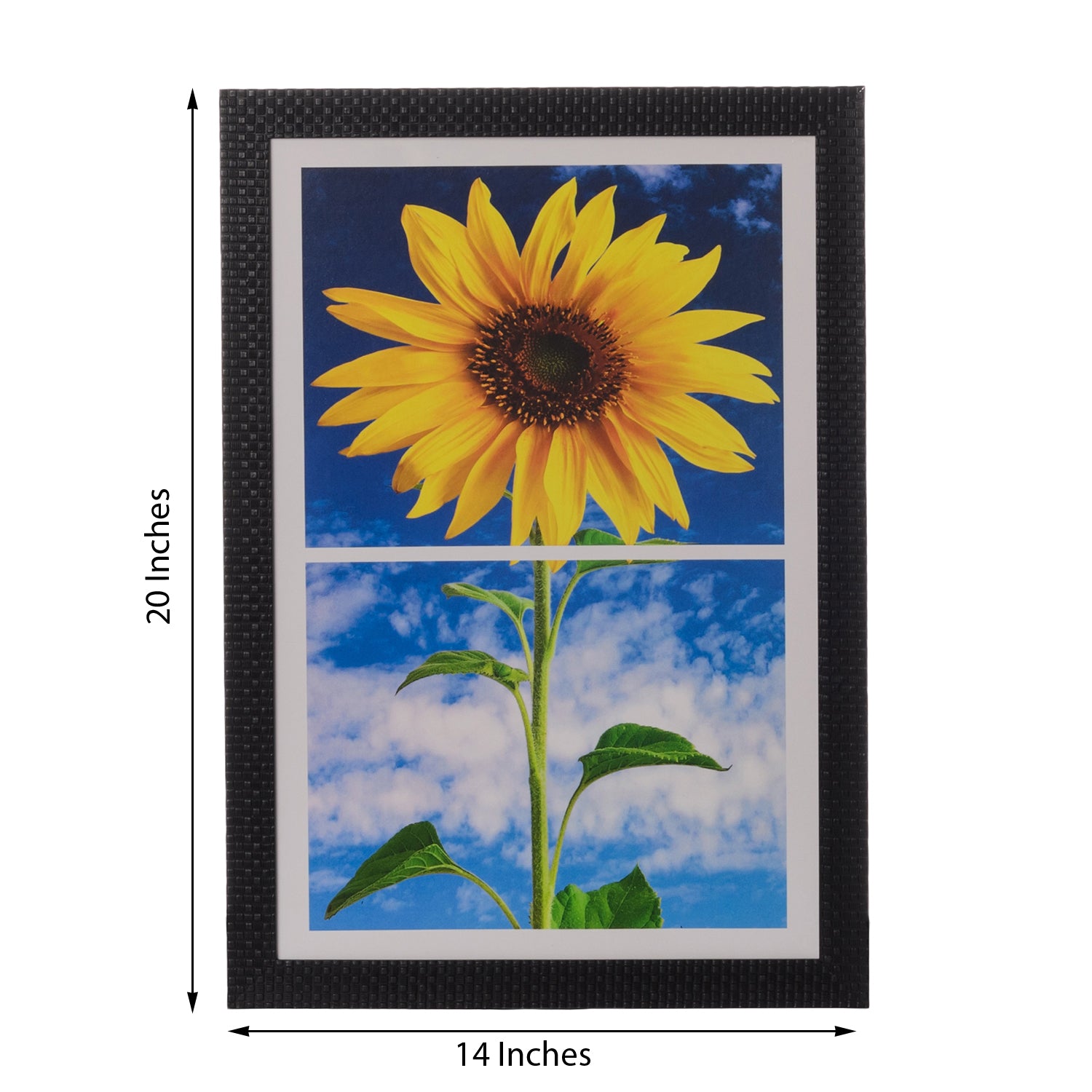 Sunflower Satin Matt Texture UV Art Painting 2