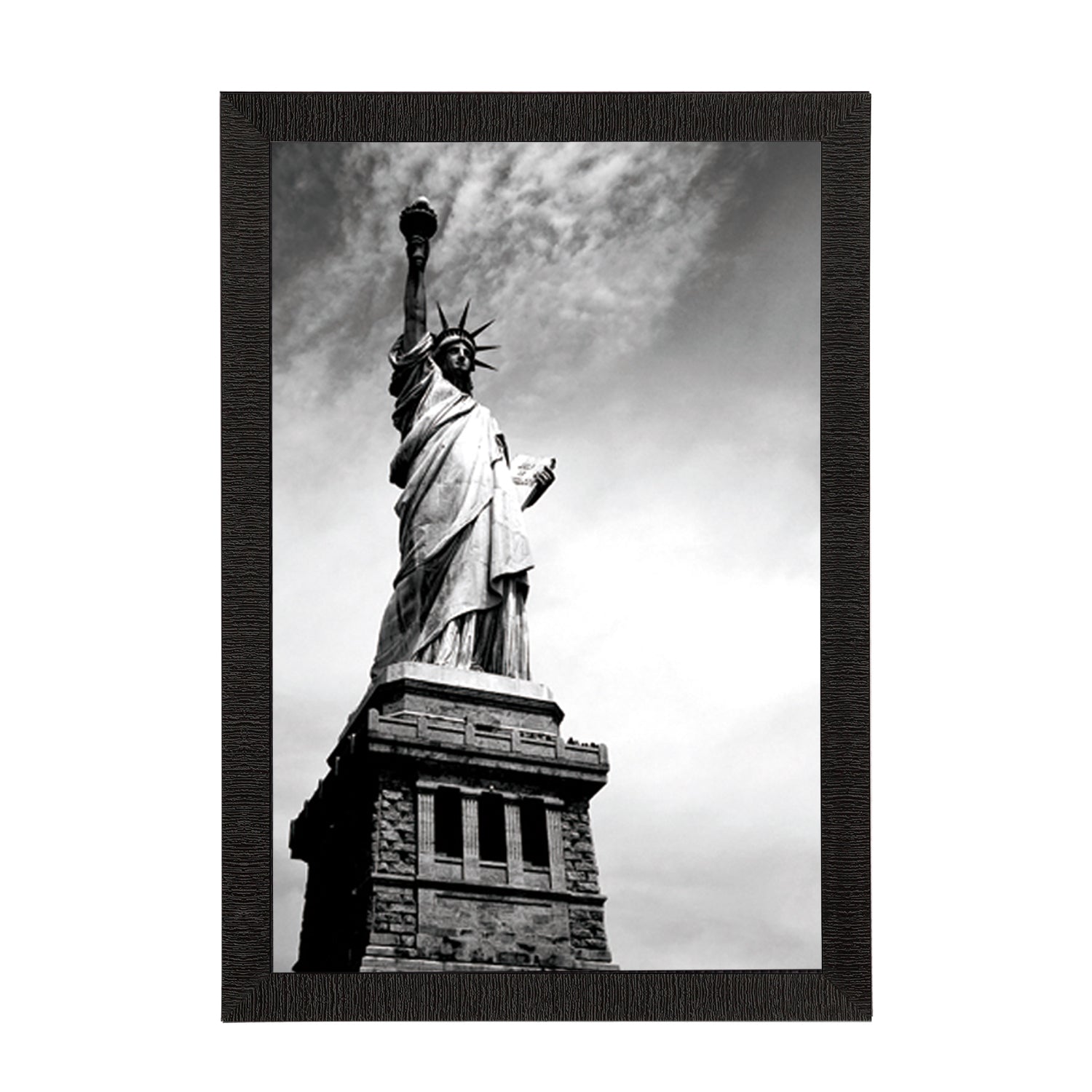 Statue of Liberty Satin Matt Texture UV Art Painting