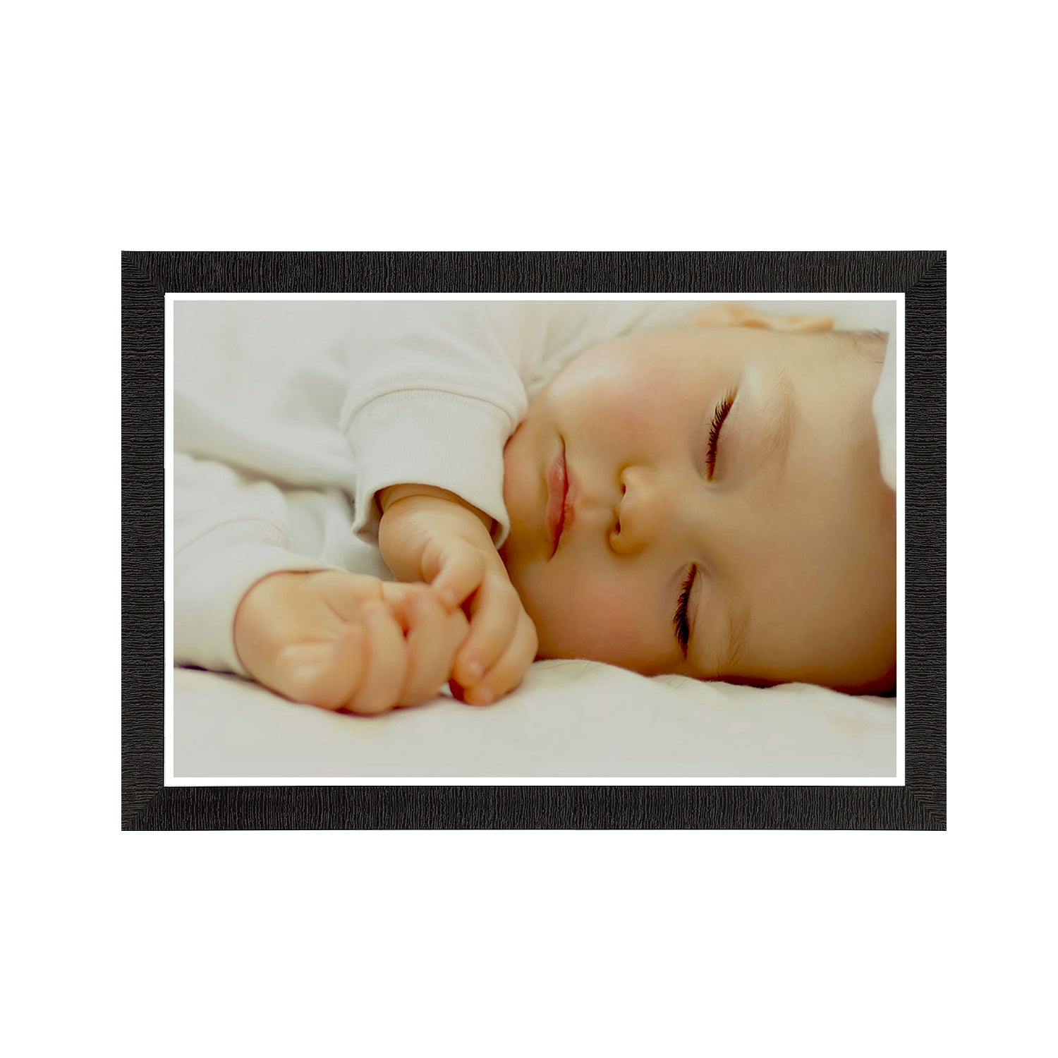 Cute Sleeping Baby Painting Digital Printed Wall Art