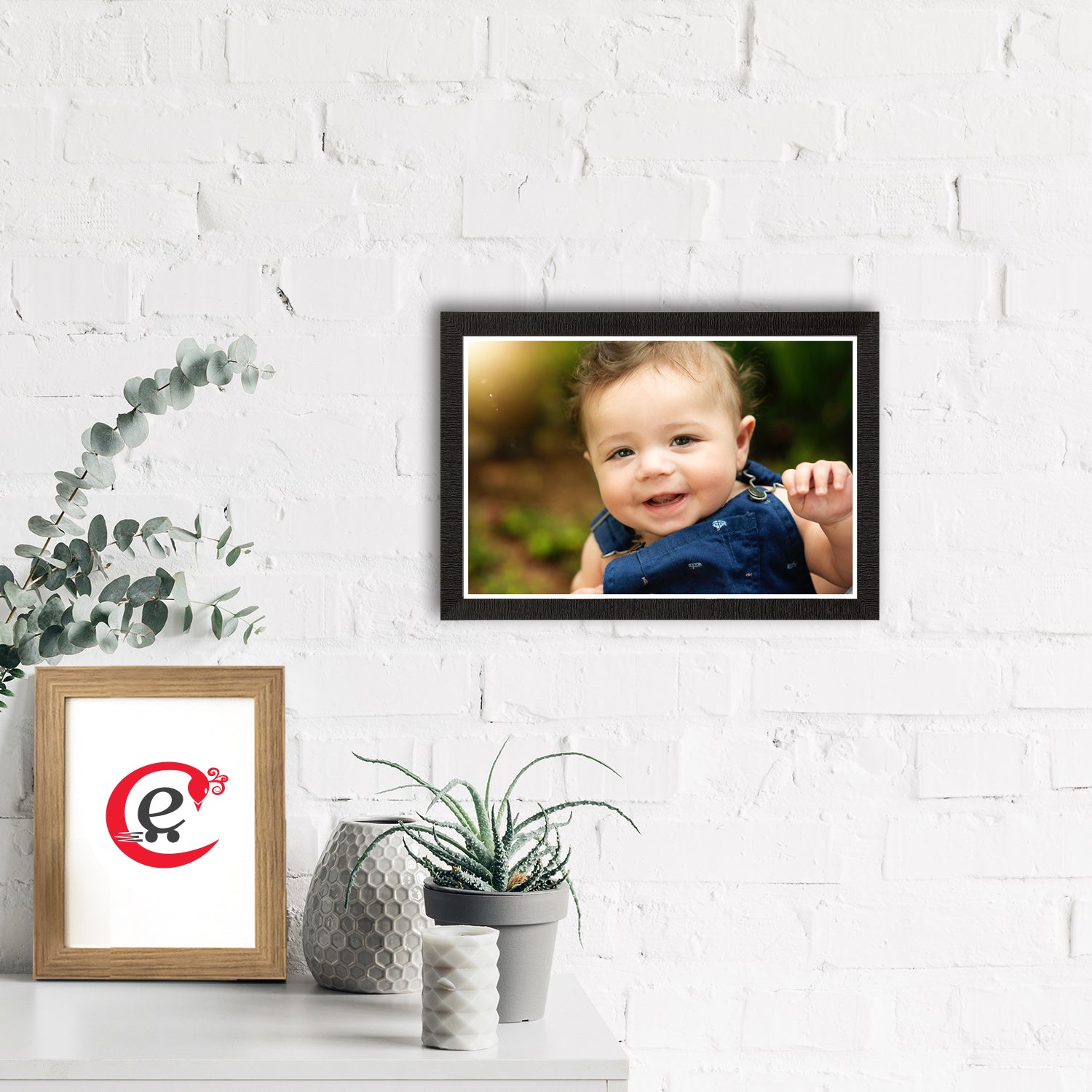 Cute Baby Painting Digital Printed Wall Art 1