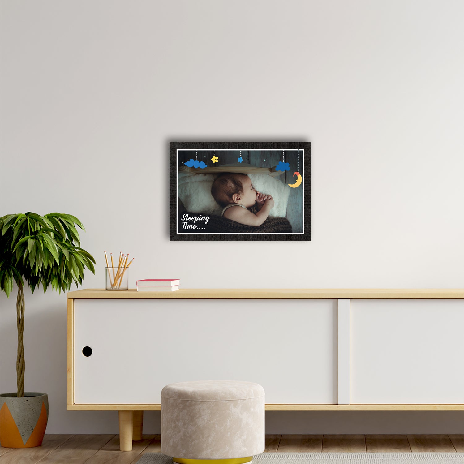Cute Baby Painting Digital Printed Wall Art 2