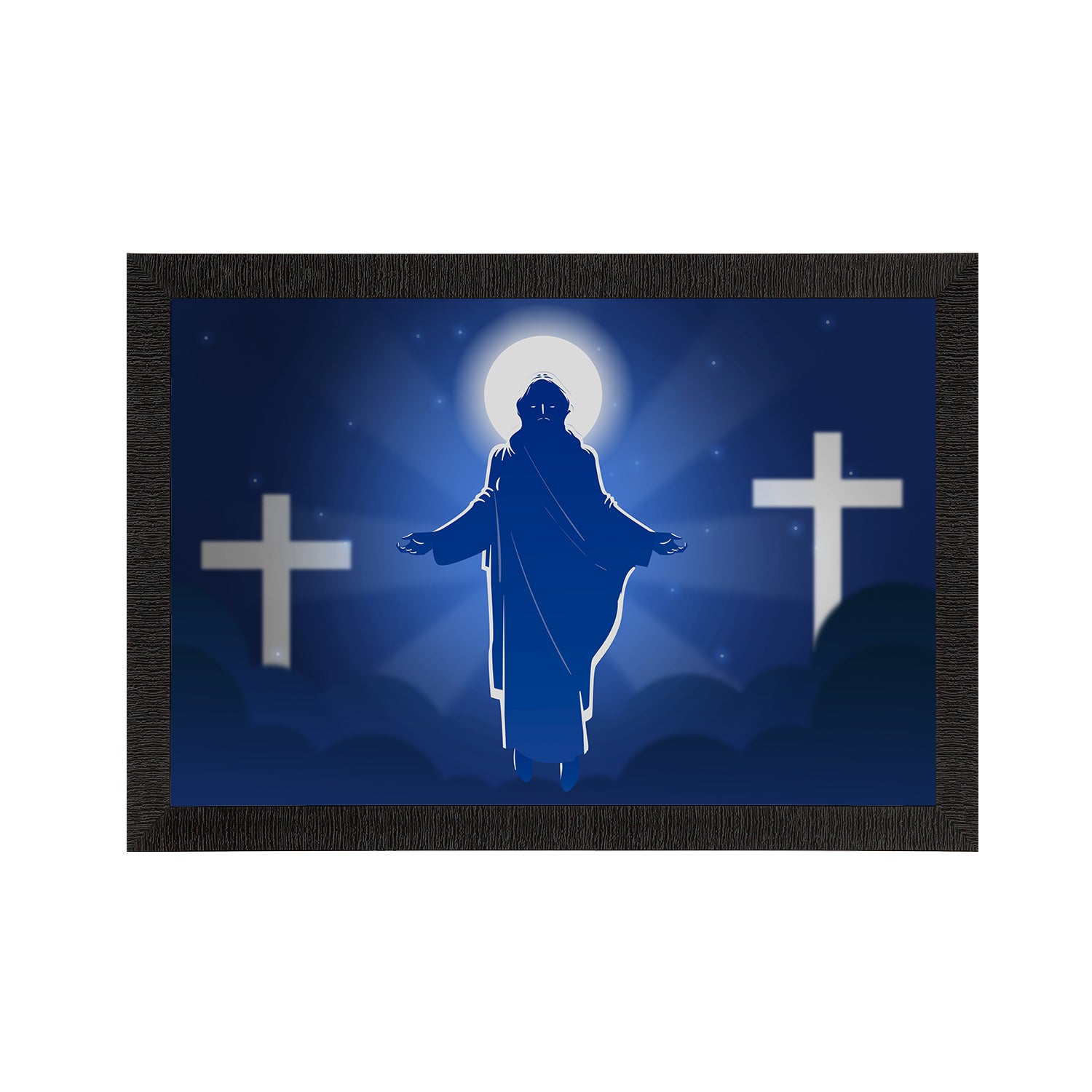 Jesus Christ Painting Digital Printed Religious Wall Art