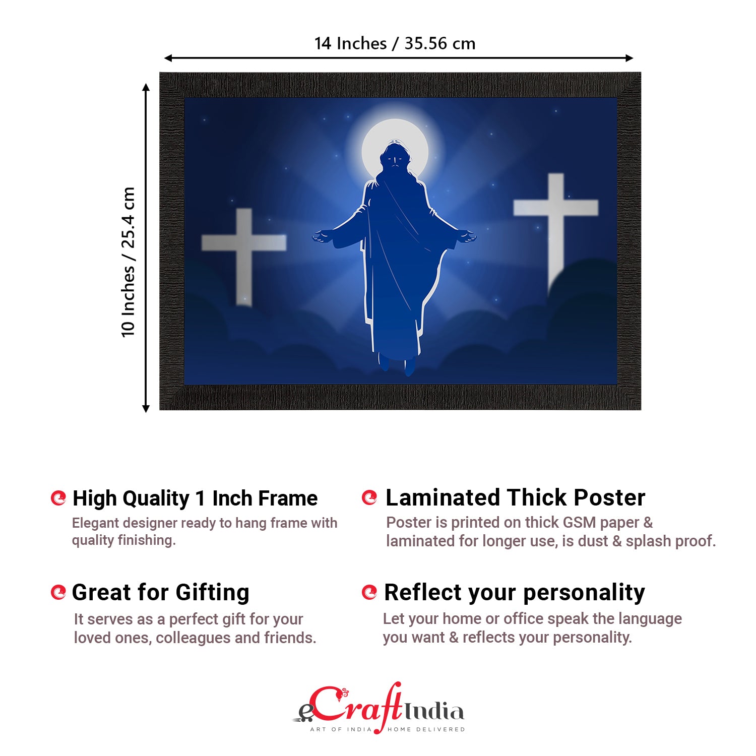 Jesus Christ Painting Digital Printed Religious Wall Art 3