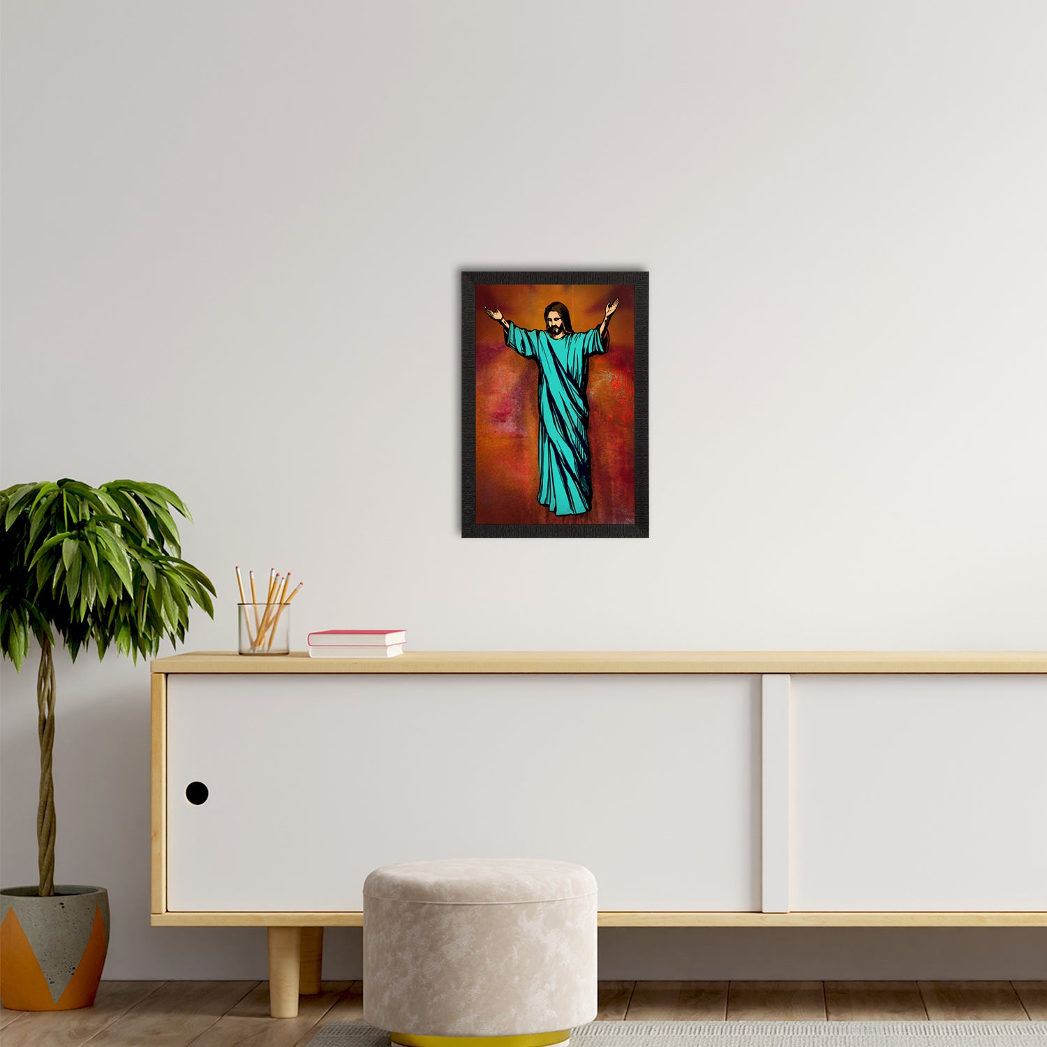 Jesus Christ Painting Digital Printed Religious Wall Art 2