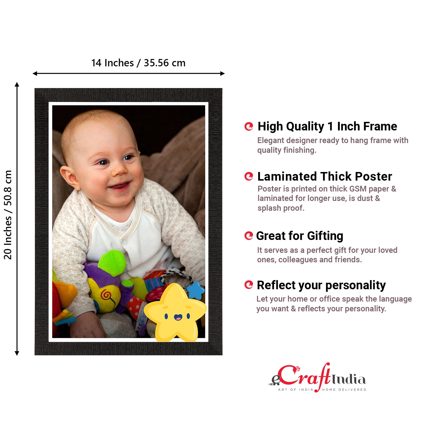 Cute Baby Painting Digital Printed Wall Art 3