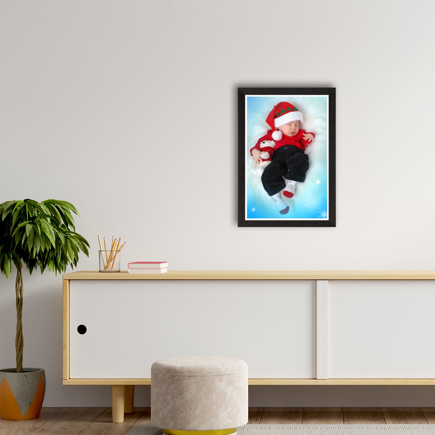 Cute Baby Satin Matt Texture UV Art Painting 2