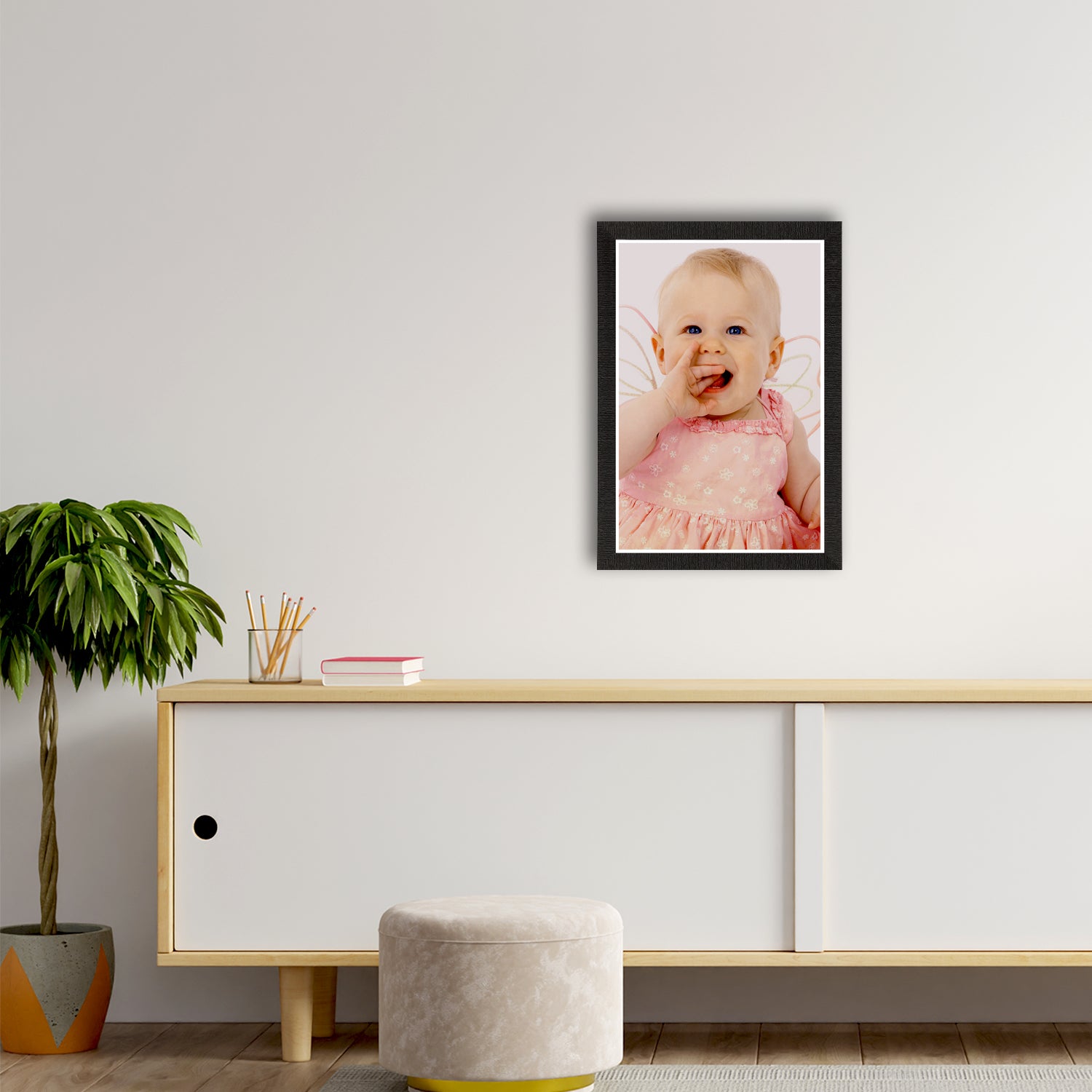 Cute Baby Painting Digital Printed Wall Art 2
