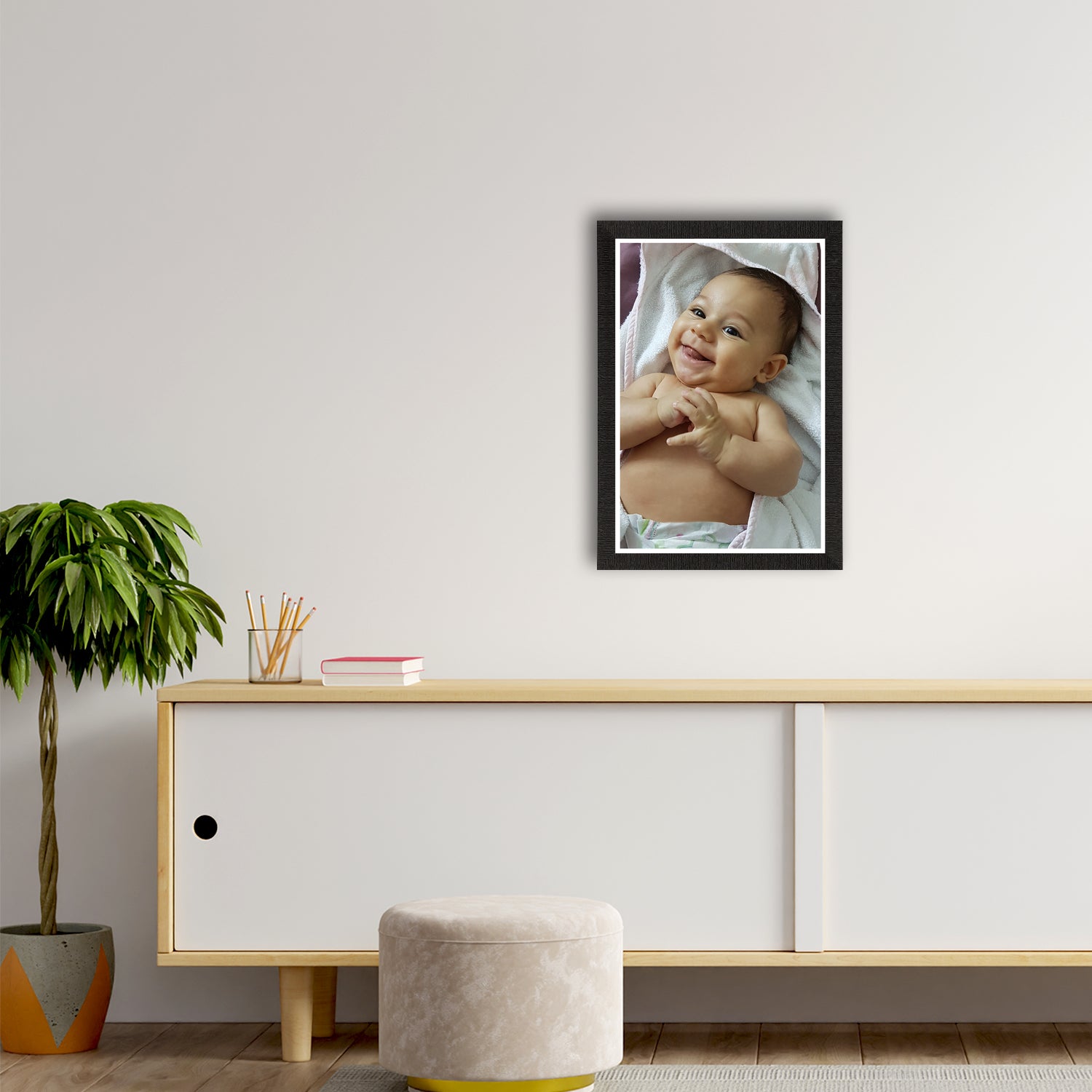 Cute Baby Painting Digital Printed Wall Art 2