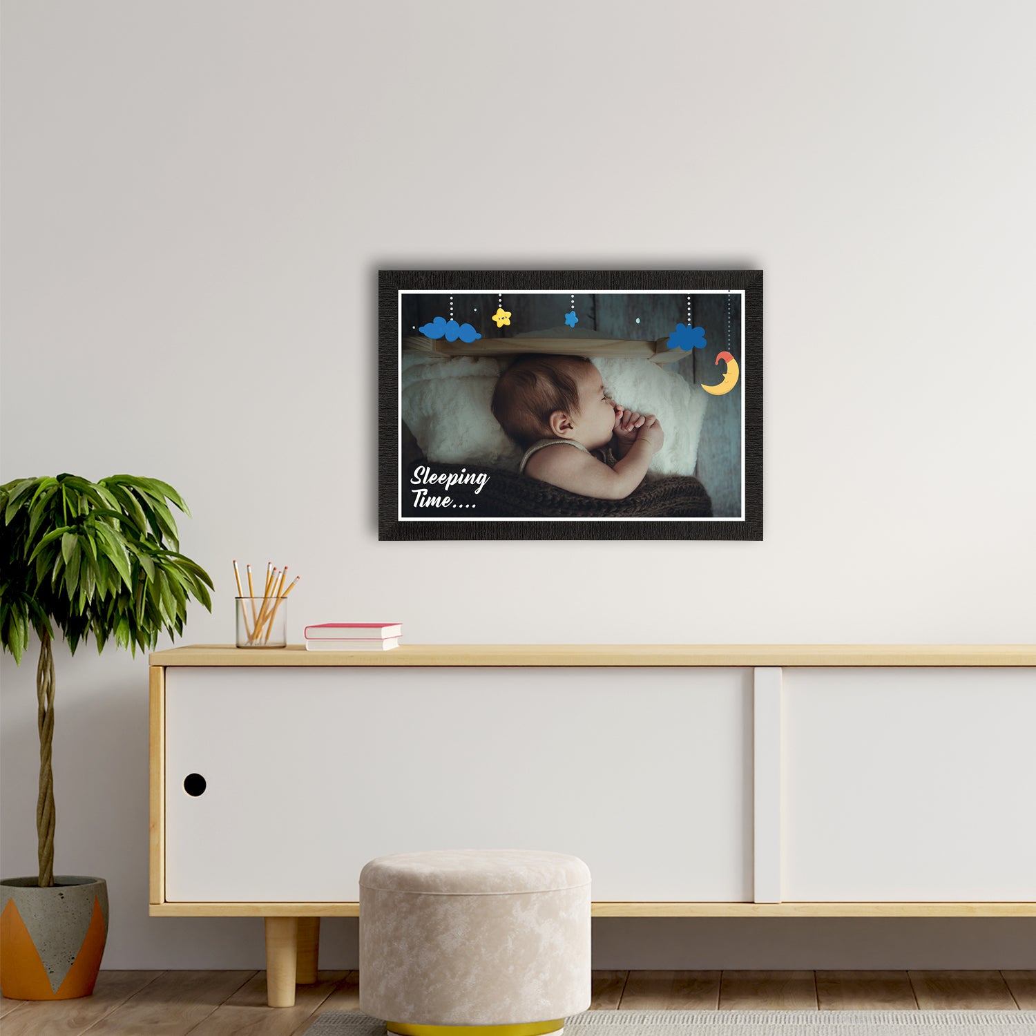 Cute Baby Painting Digital Printed Wall Art 2