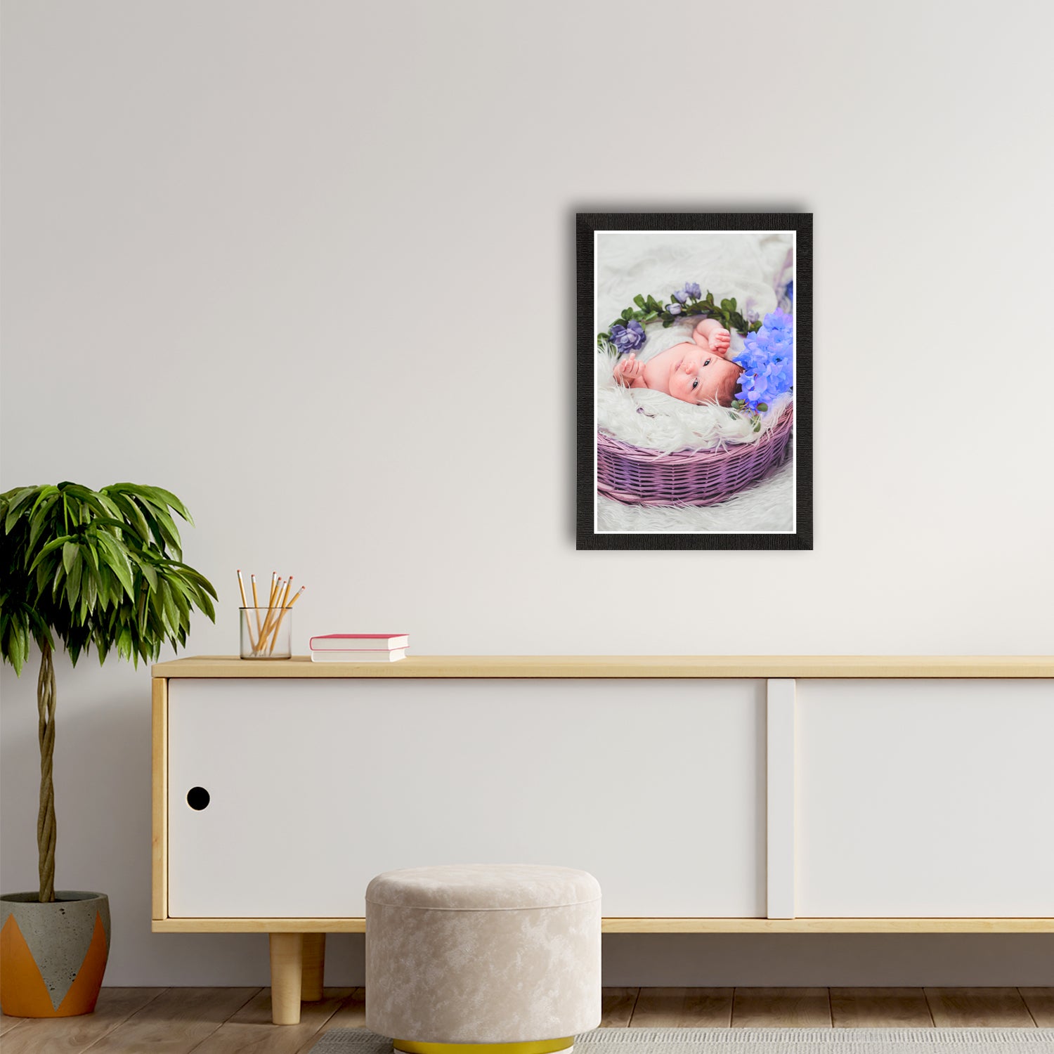 Cute Baby Painting Digital Printed Wall Art 2