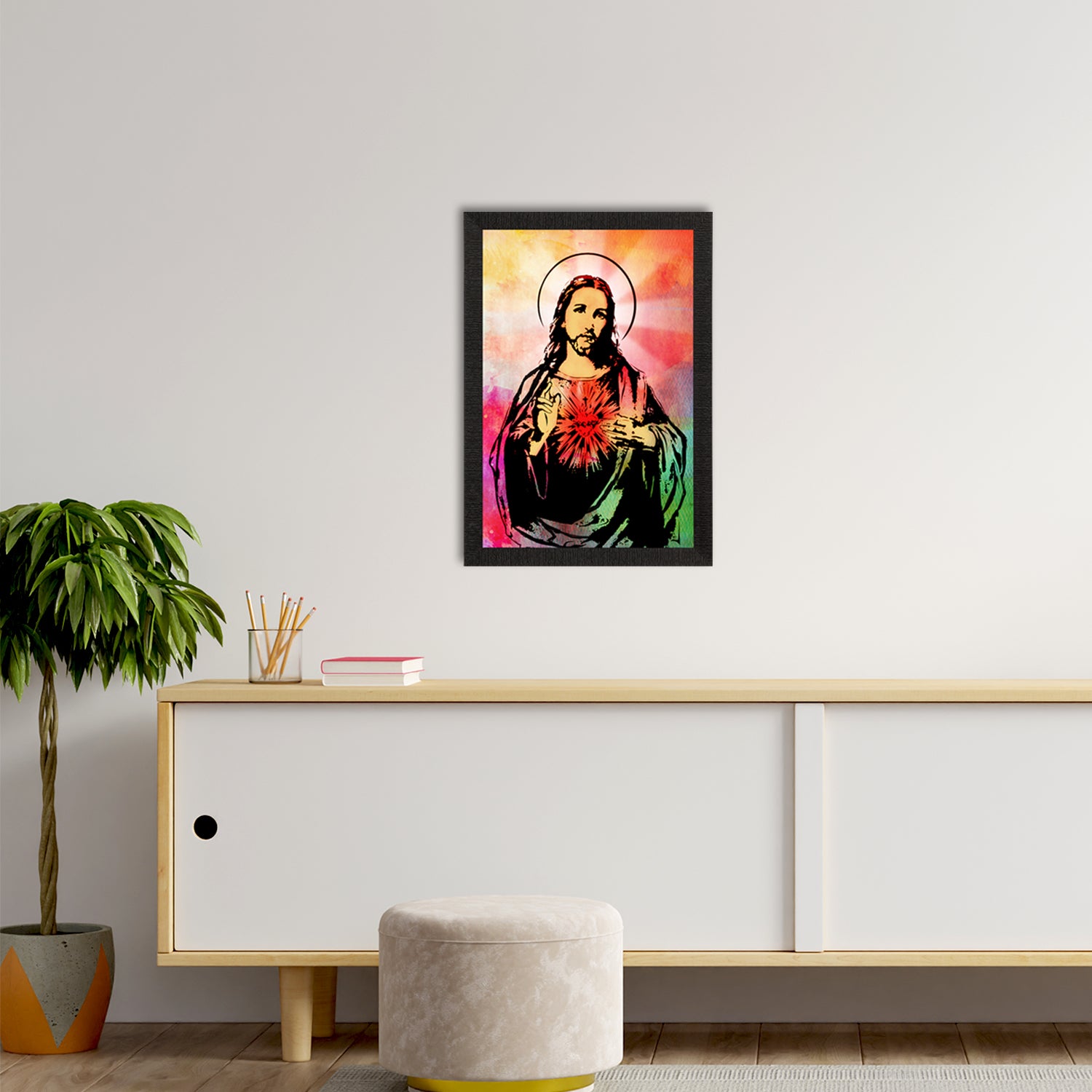 Jesus Christ Painting Digital Printed Religious Wall Art 2