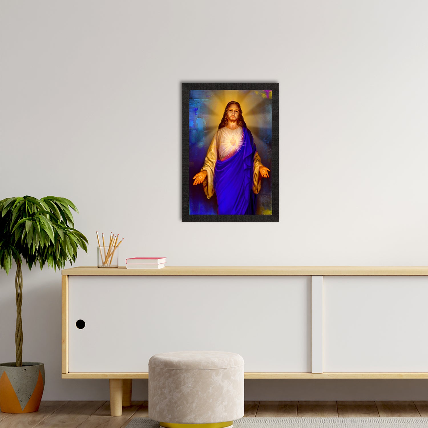 Jesus Christ Painting Digital Printed Religious Wall Art 2