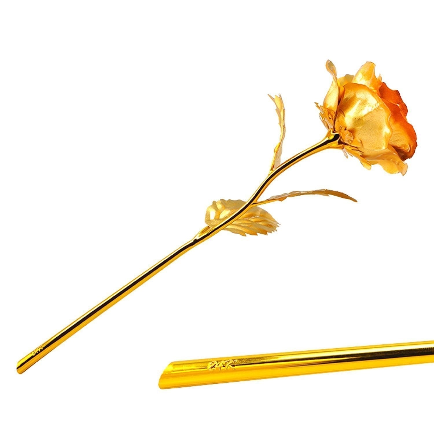 24K Gold Rose With Beautiful Gift Box 3