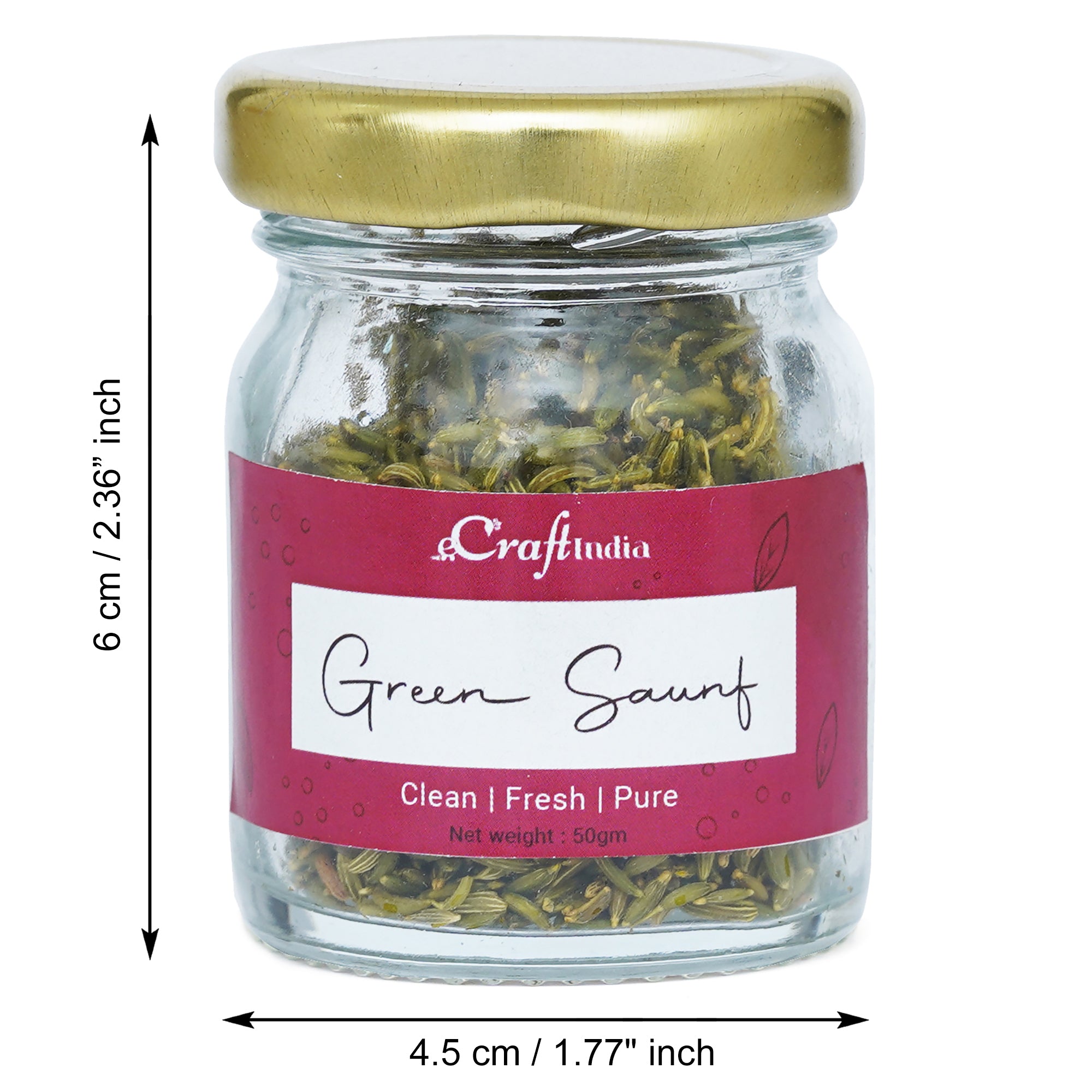 eCraftIndia The Harmony Gift Hamper - Goddess Lakshmi and Lord Ganesha Idols, Golden Lotus Shape Decorative Diya, 4 Jars of Nazarana Mix, Green Saunf, Special Mix, Jet Mix Mukhwas 2