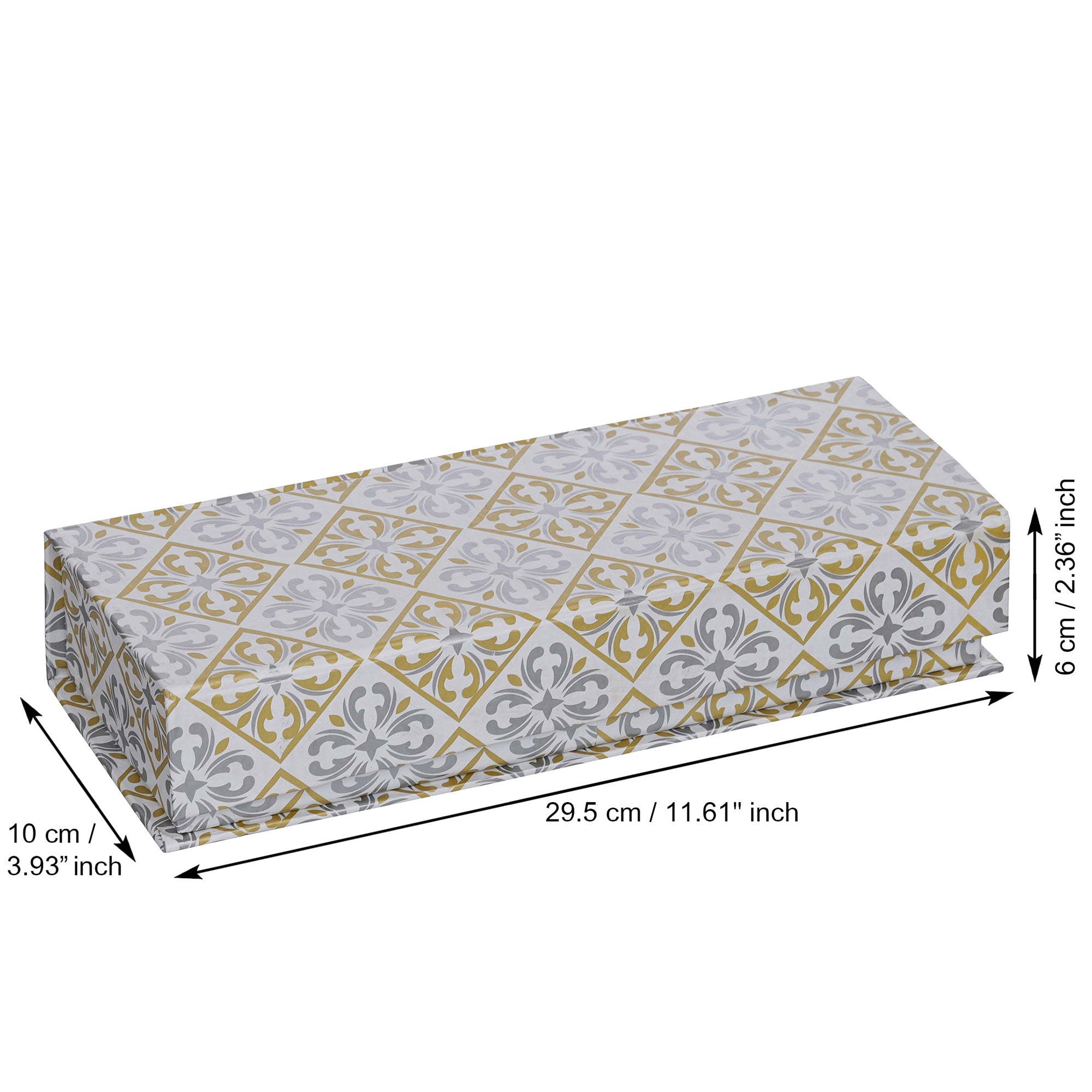 eCraftIndia The Godly Gift Box - Brass Handcrafted Goddess Lakshmi and Lord Ganesha Idols, Set of 2 Metal Handcrafted Golden Lotus Flower Shape Decorative Diyas 3