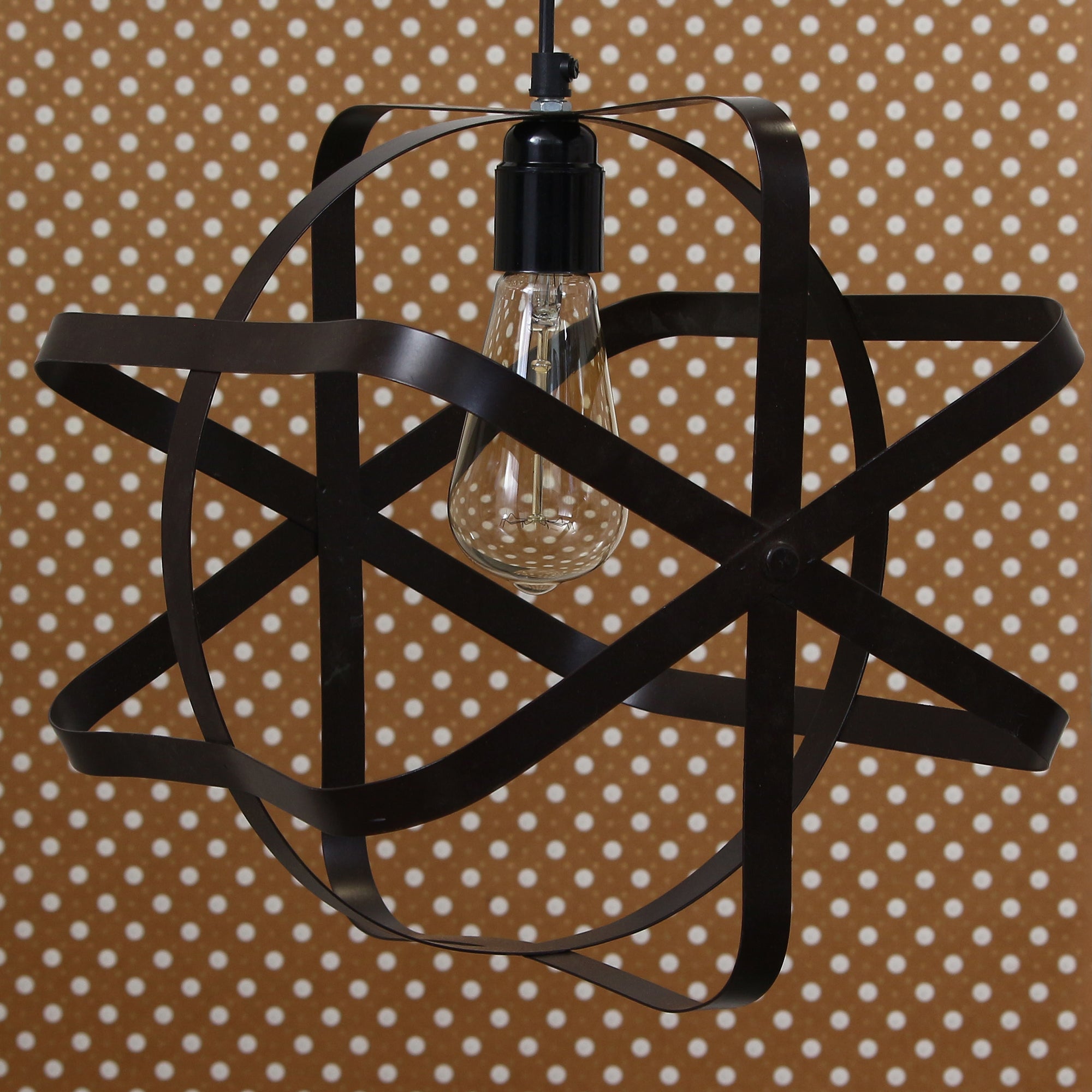 Black Decorative Pendant Light, Ceiling Hanging Lamp for Home/Living Room/Offices/Restaurants