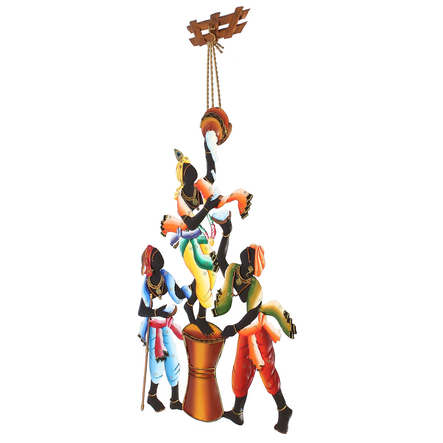 Wall Hanging of Makhan Chor with Friends 3