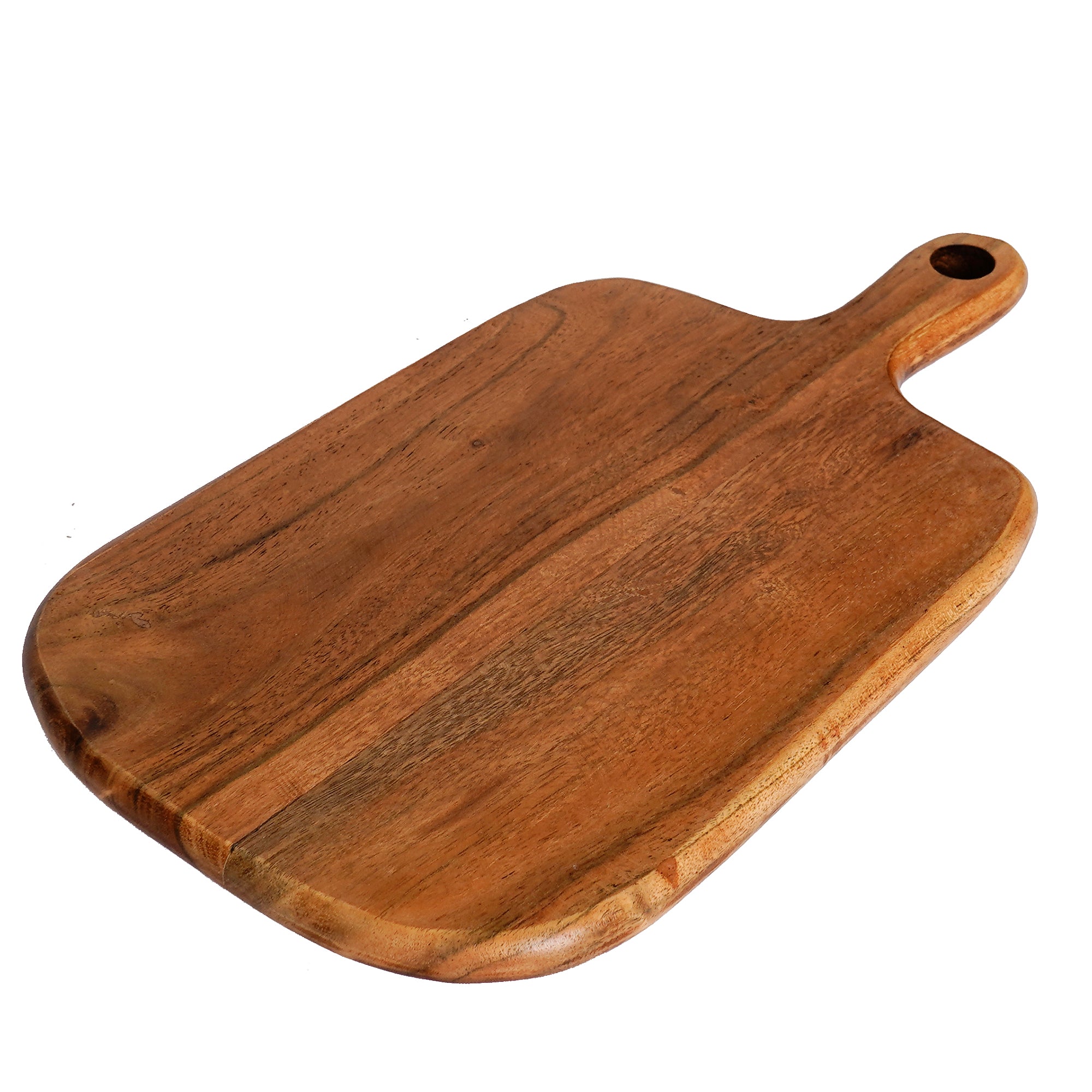 Brown Wooden Chopping Board With Handle 2