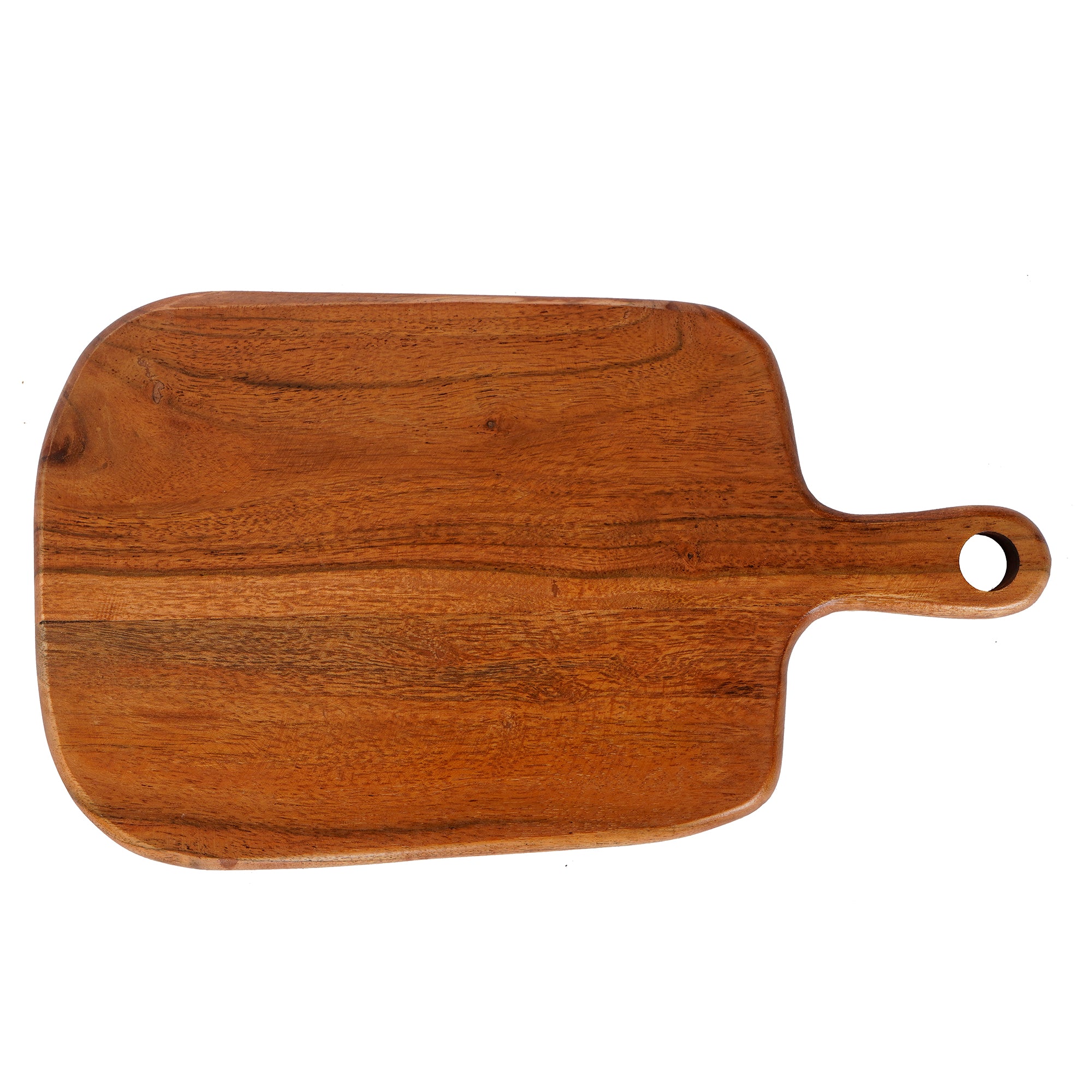 Brown Wooden Chopping Board With Handle 4