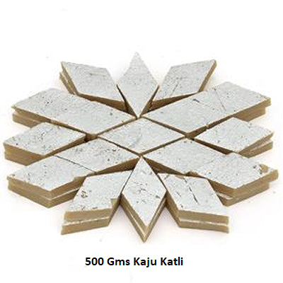 Rudrakash Kada with Kaju Katli (500 Gm) and Roli Tikka Matki, Best Wishes Greeting Card 1