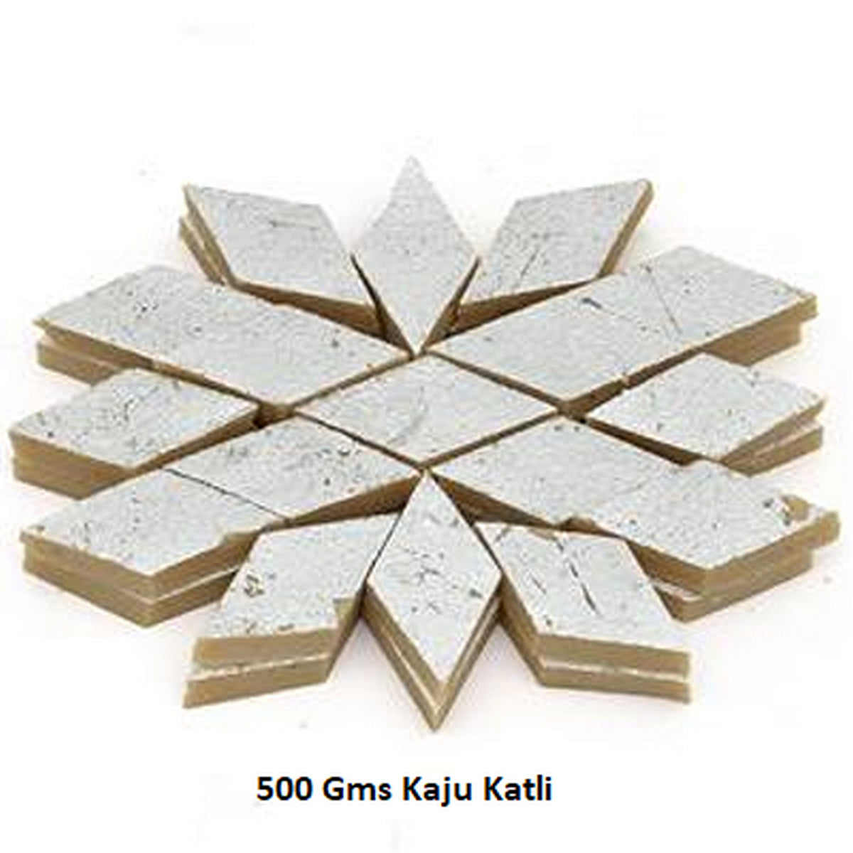 Designer Rakhi with Kaju Katli (500 Gm) and Roli Chawal Pack, Best Wishes Greeting Card 2