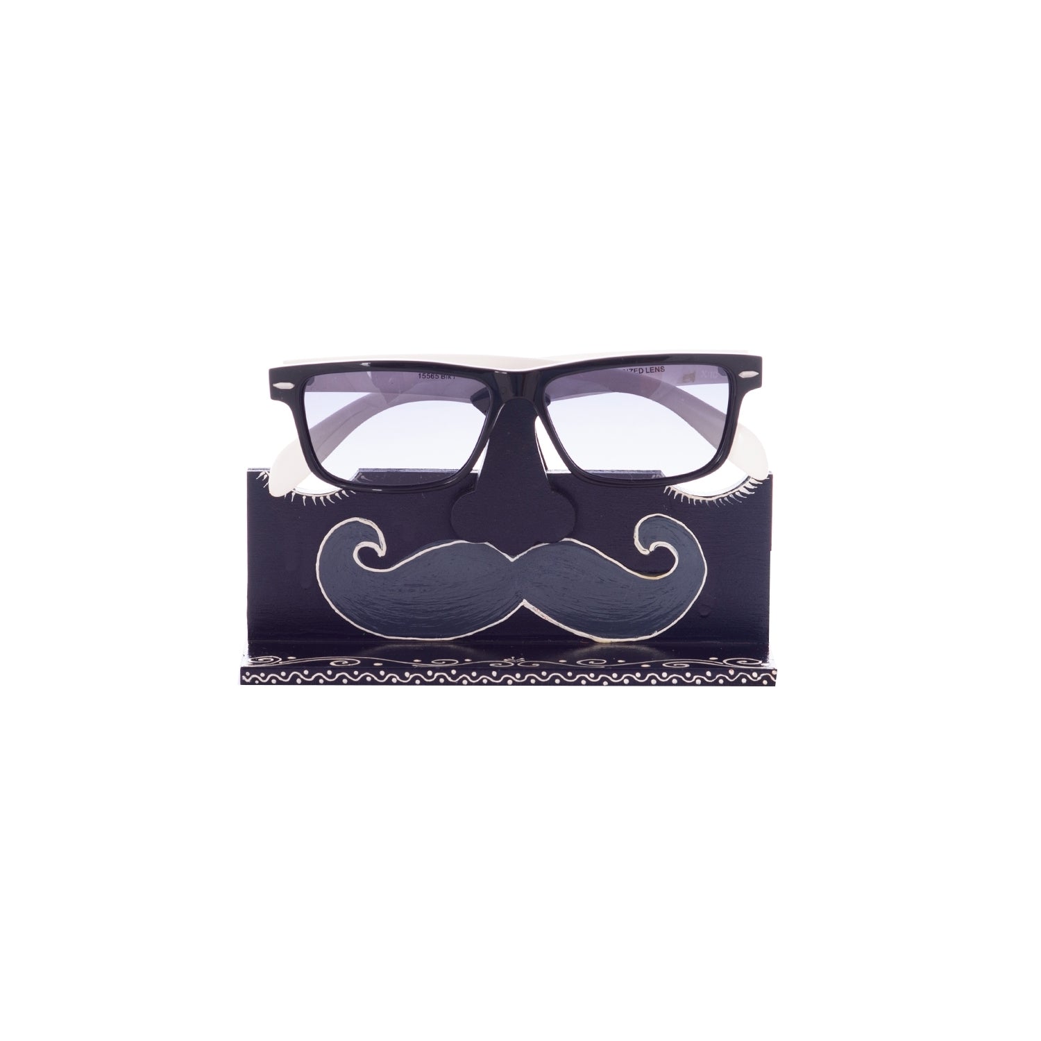 Handicrafted Decorative Moustache Design Sunglasses Holder