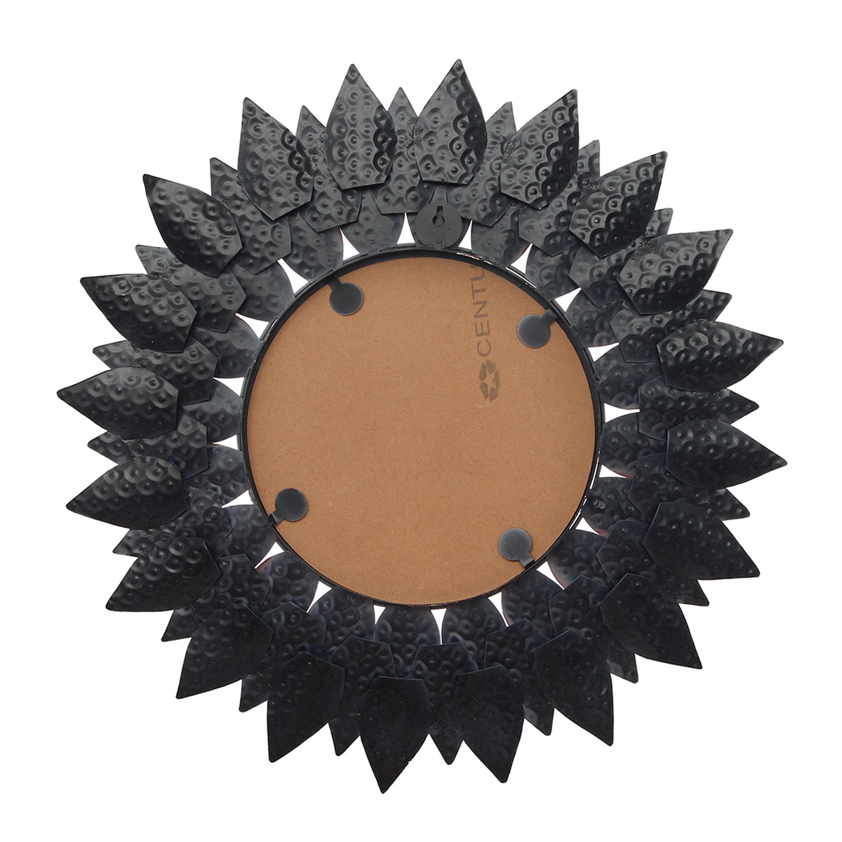 Brown Pattern Decorative Iron Handcrafted Wall Mirror 6