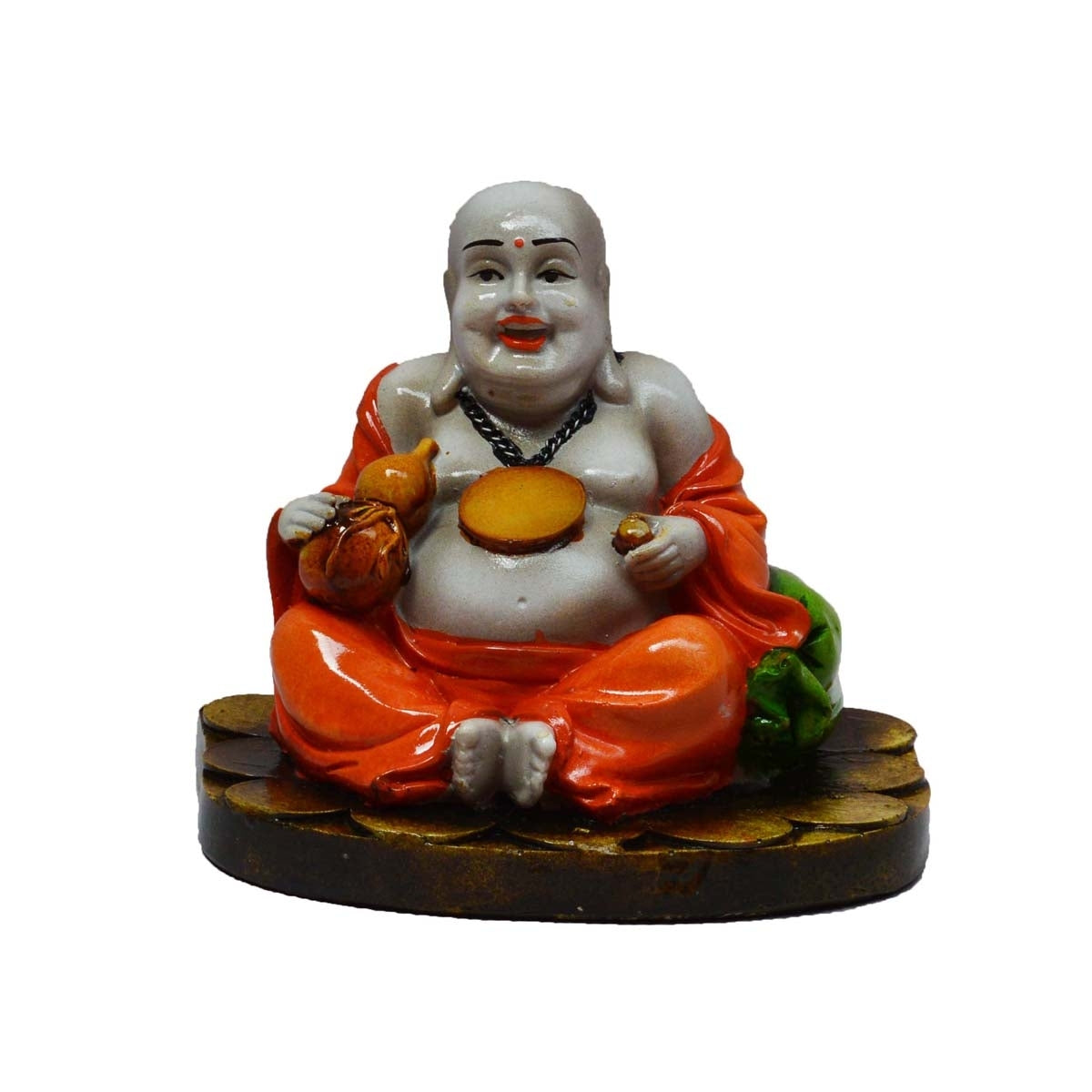 Laughing Buddha Statue For Health, Wealth, And Happiness Home Decoration Showpiece Idol 1