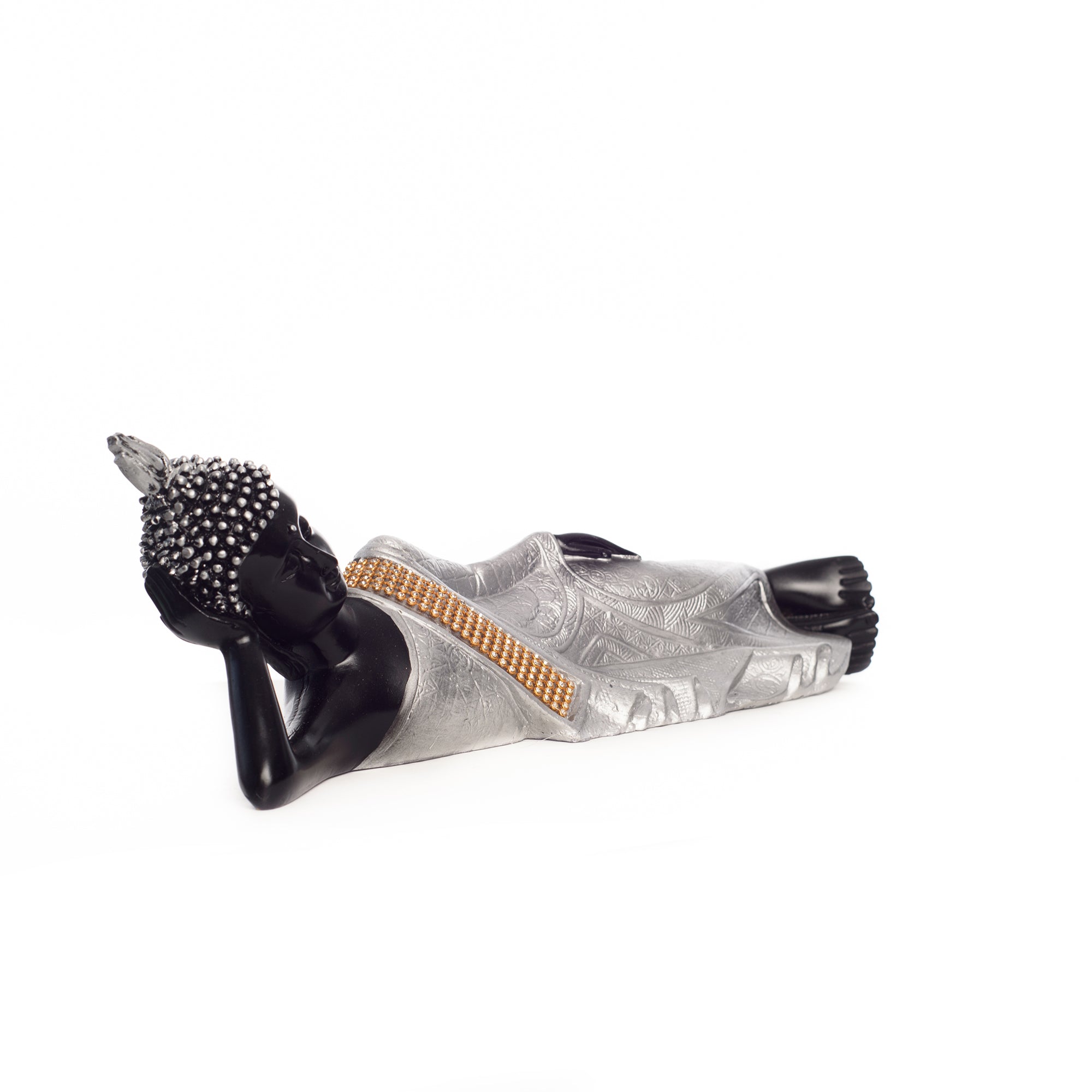 Polyresin Reclining Buddha Statue For Home Decor 3
