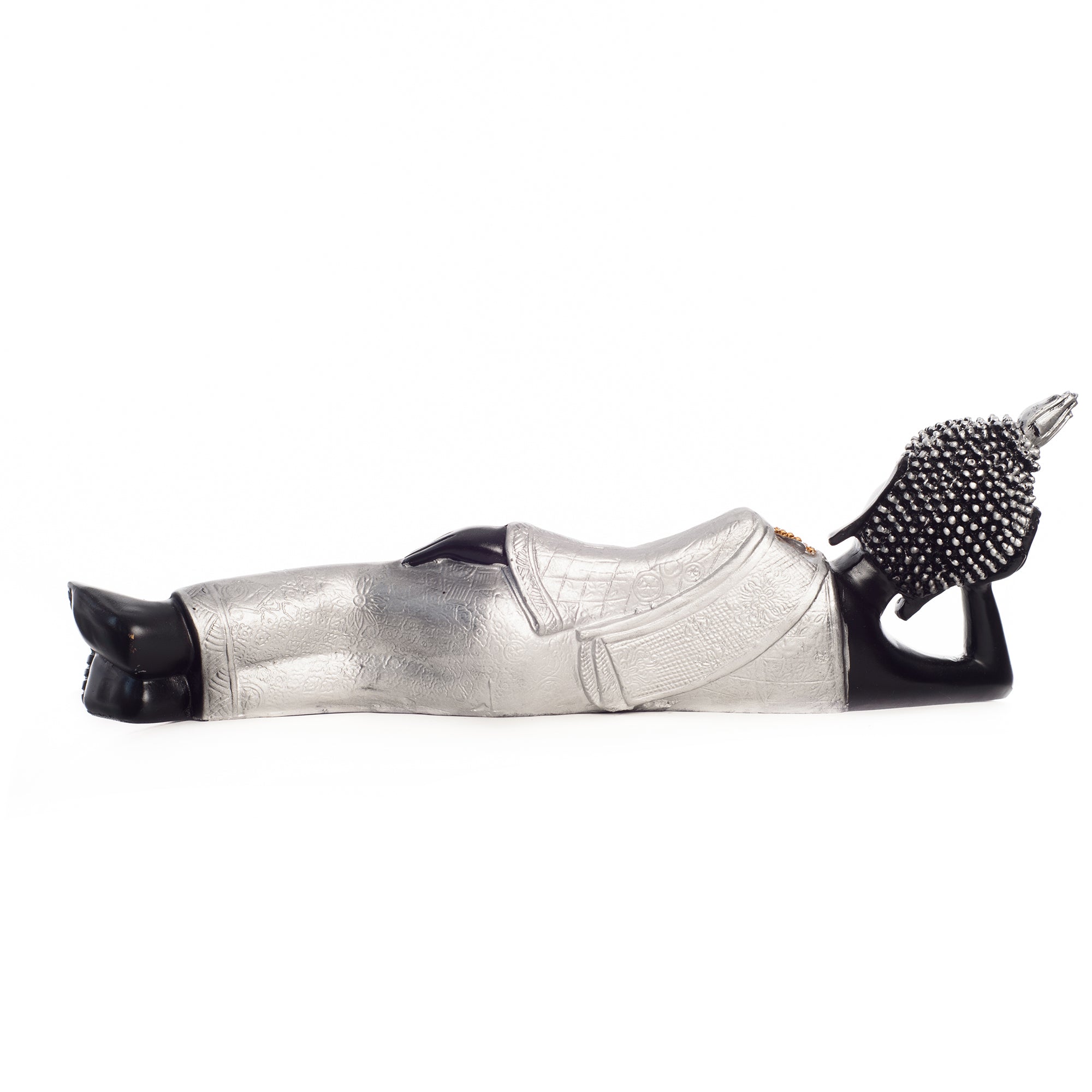 Polyresin Reclining Buddha Statue For Home Decor 4