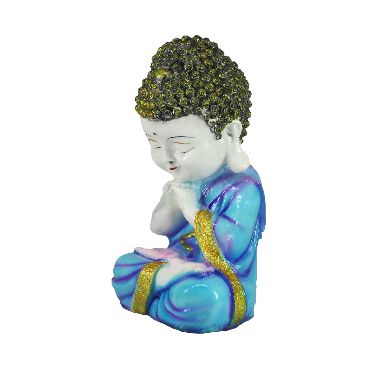 Praying Monk Buddha Statue 4