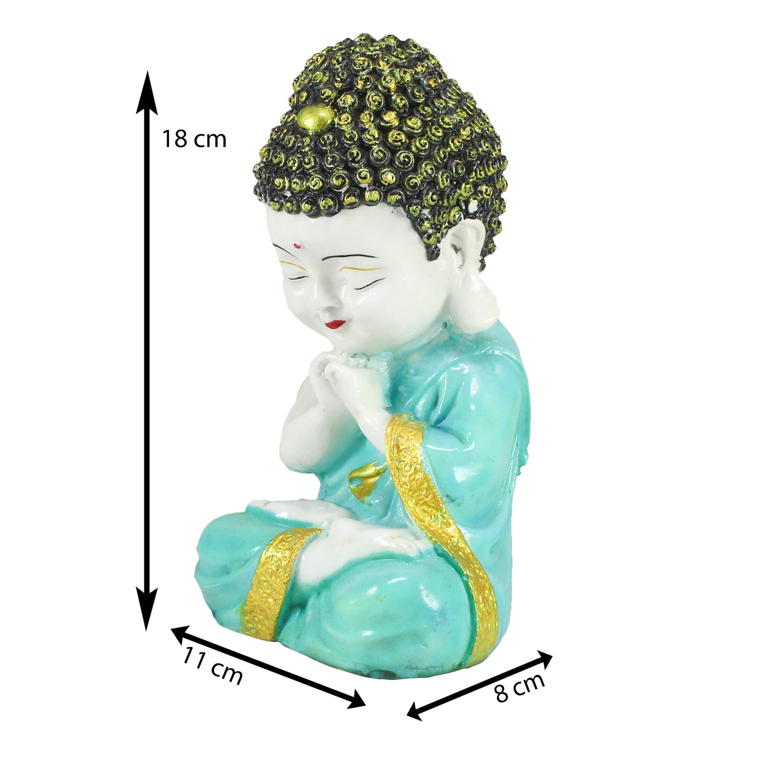 Praying Monk Buddha 2