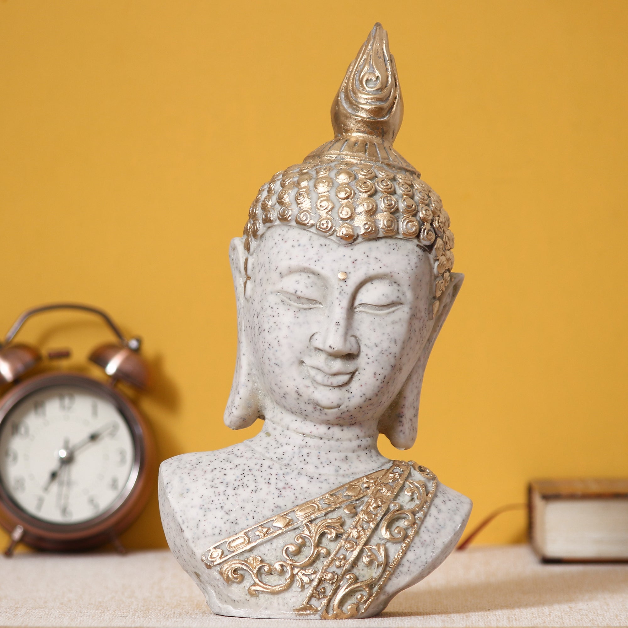 Decorative Buddha Polyresin Showpiece
