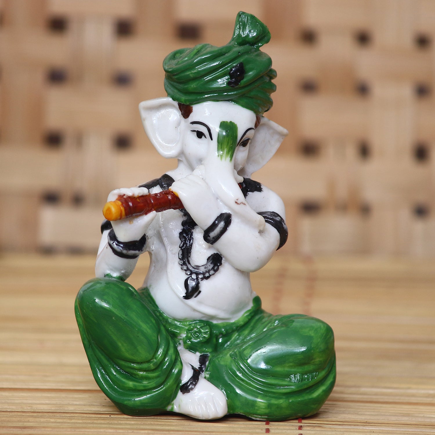Lord Ganesha playing Flute 1