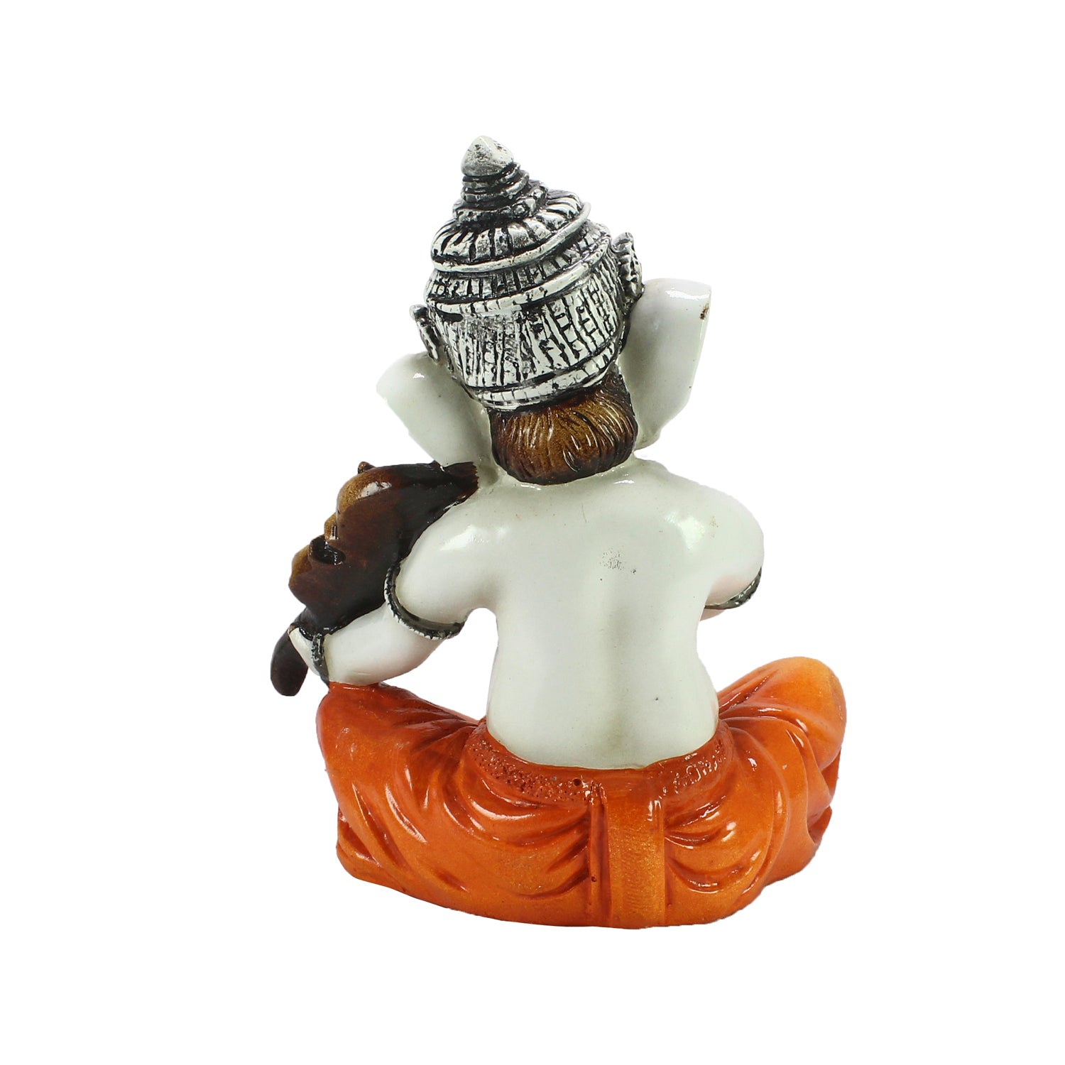 Lord Ganesha Idol Playing Violin Musical Instrument Polyresin God Idol 5