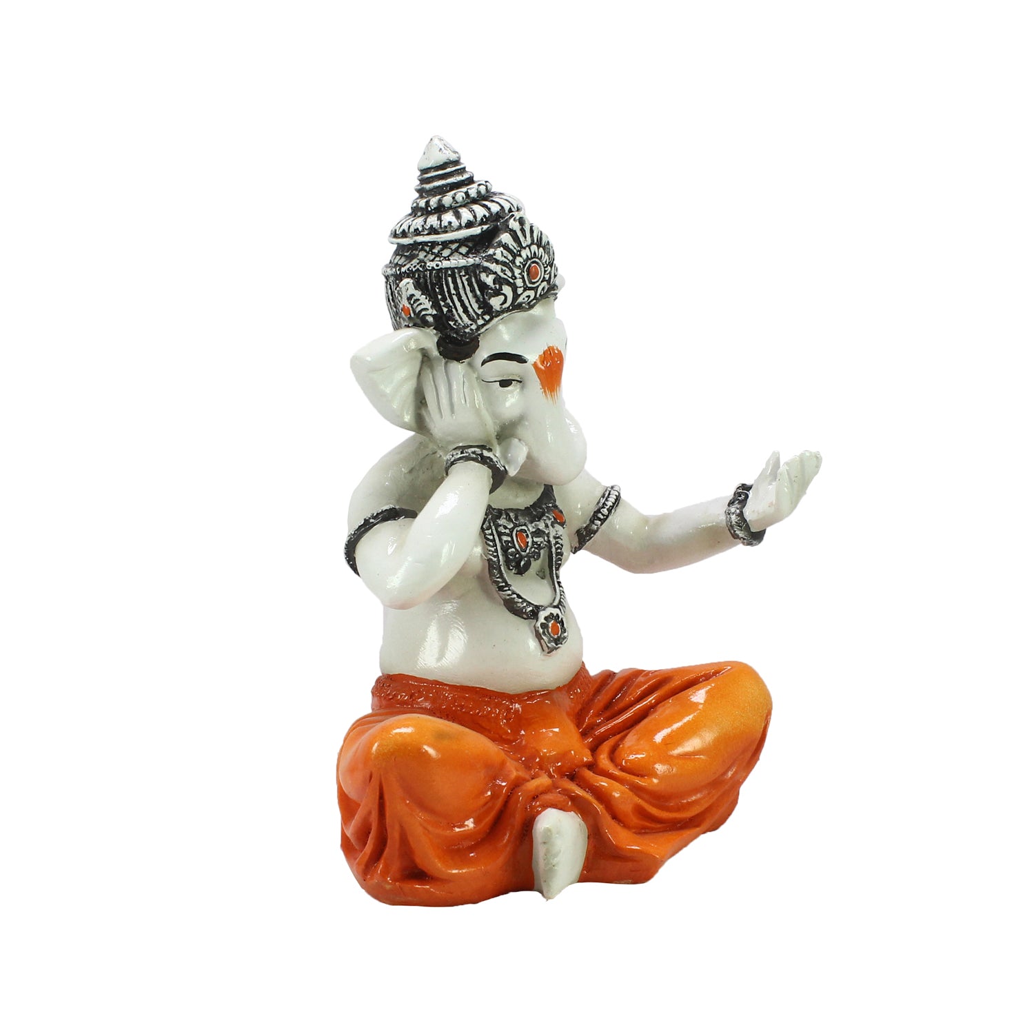 Lord Ganesha Singing Song Decorative Showpiece 3
