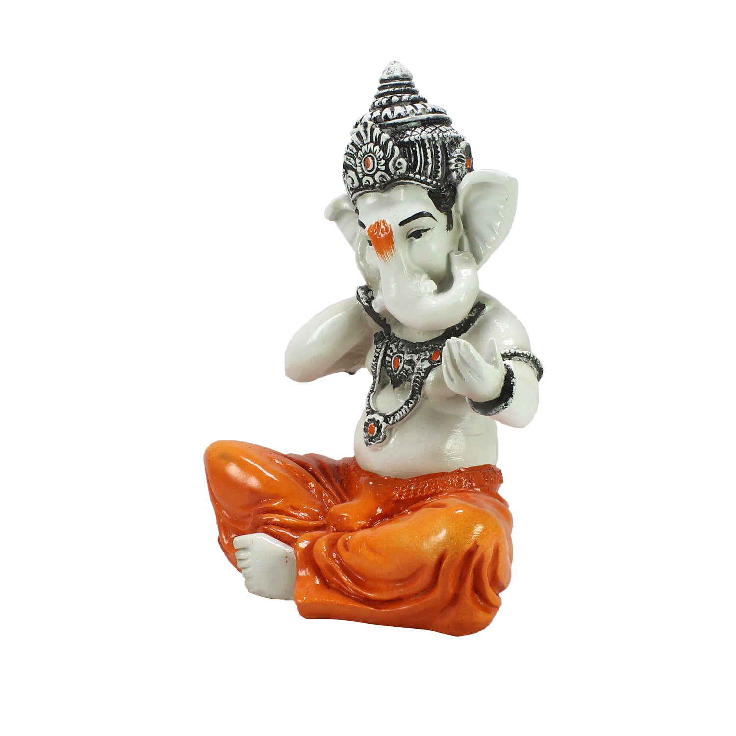 Lord Ganesha Singing Song Decorative Showpiece 4