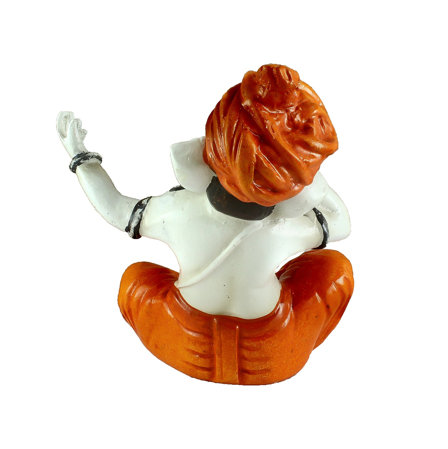 Lord Ganesha Statue Singing Decorative Polyresin God Idol 5